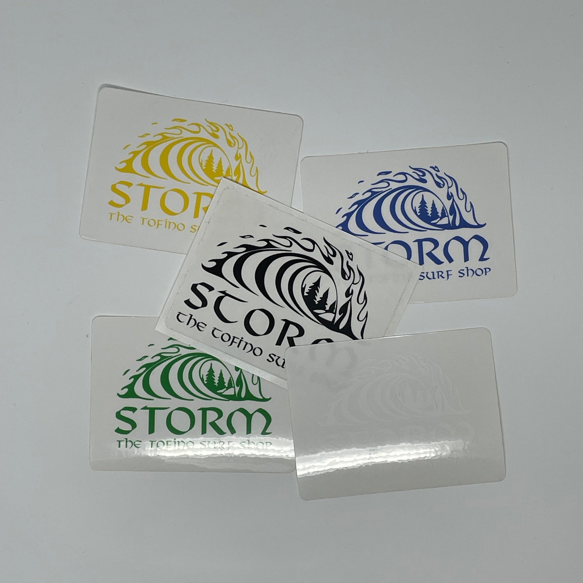 Storm Classic Wave Sticker Small