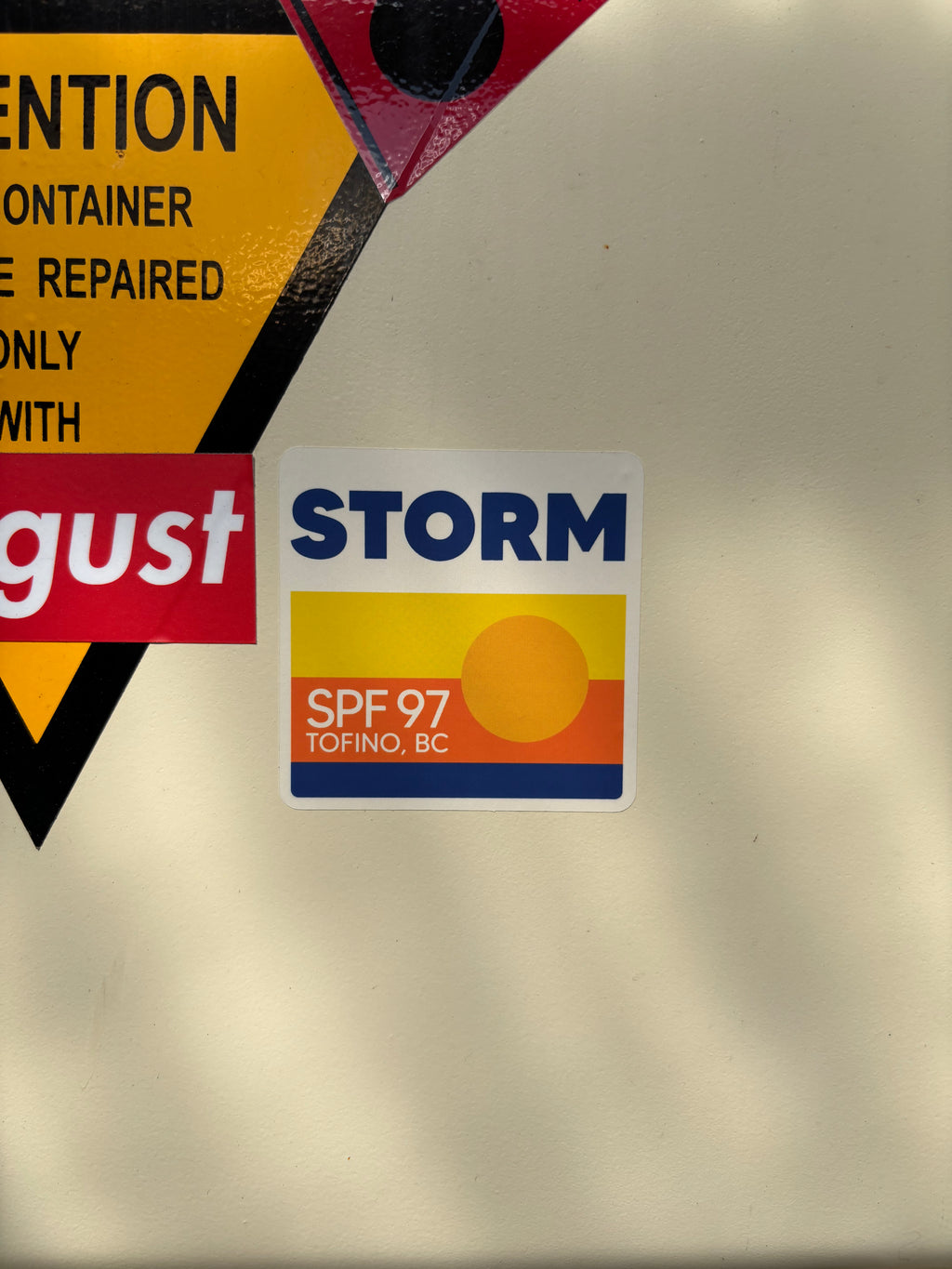 Storm Coppertone Sticker