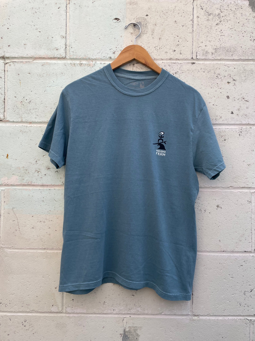 Nirvana Fern Ritual Tee - Stormy Blue
