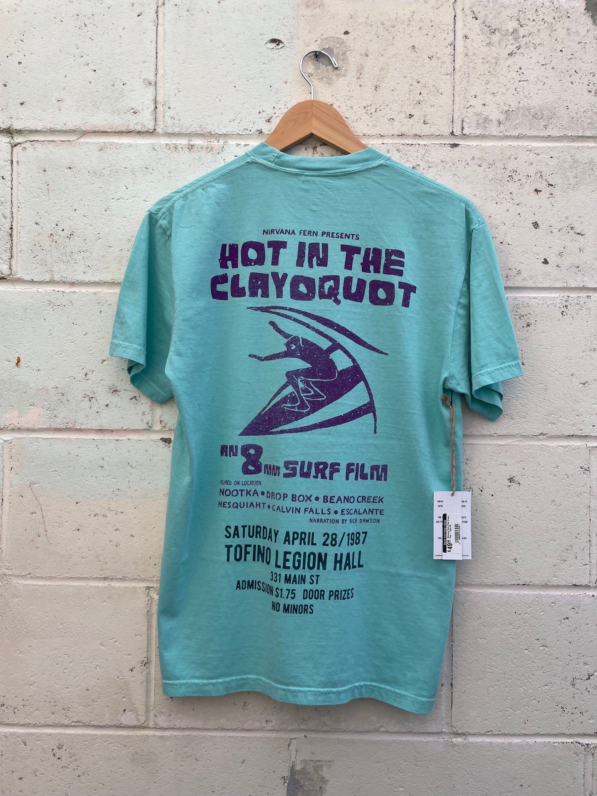 Nirvana Fern Film Crew Tee - Mint