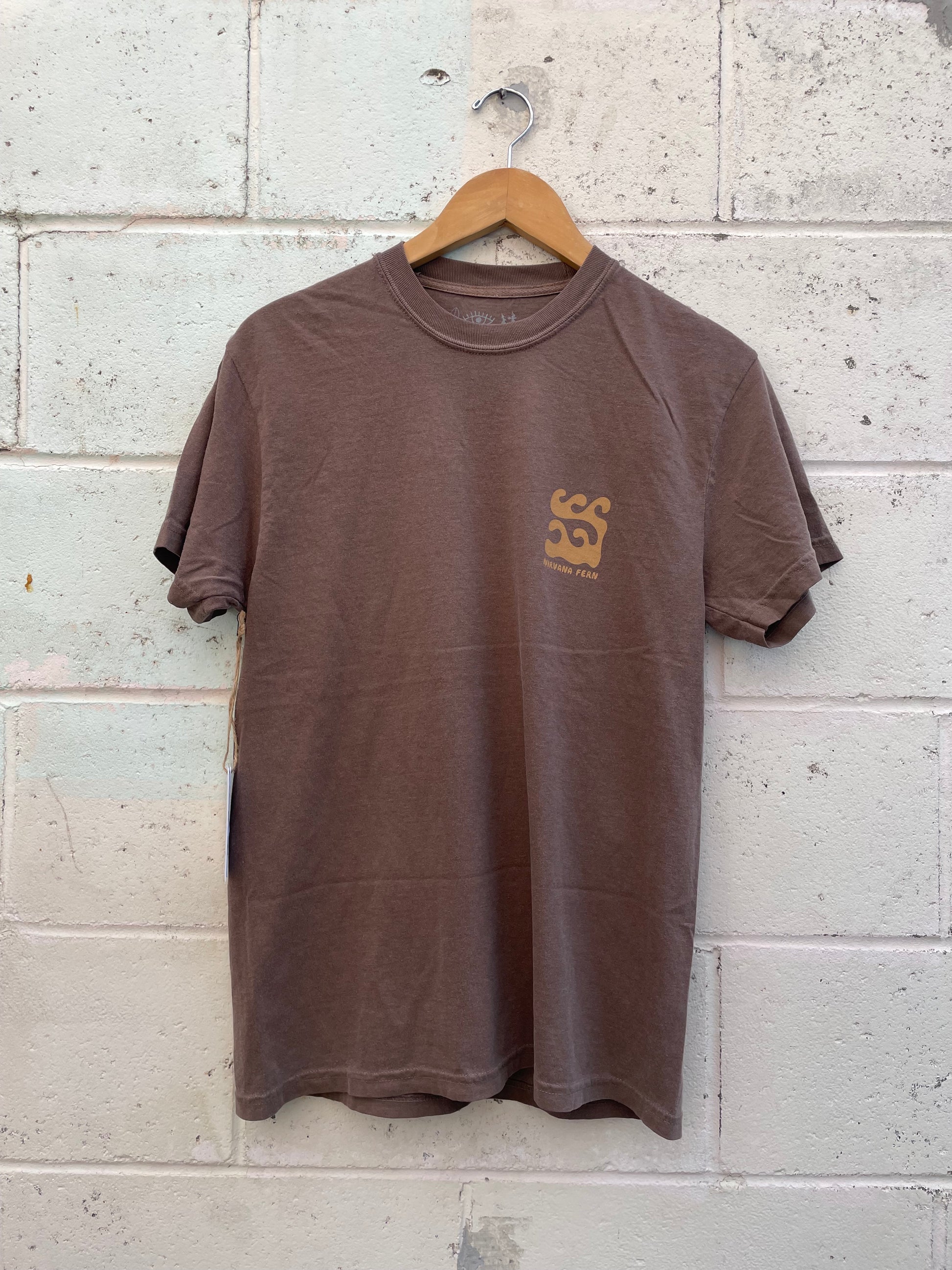 Nirvana Fern Rhythm Tee - Coffee