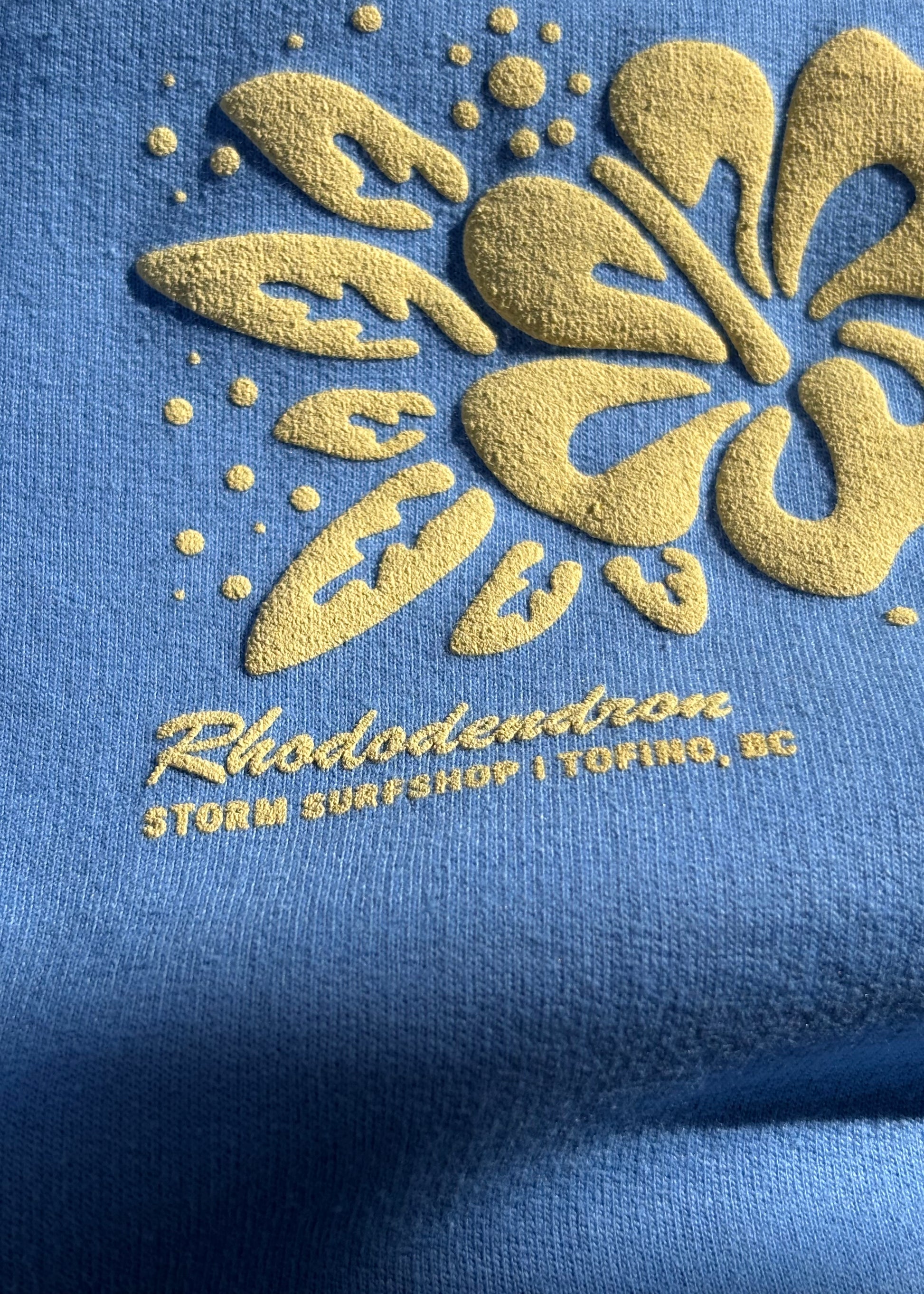 Storm Rhododendron Youth Pullover - Blue