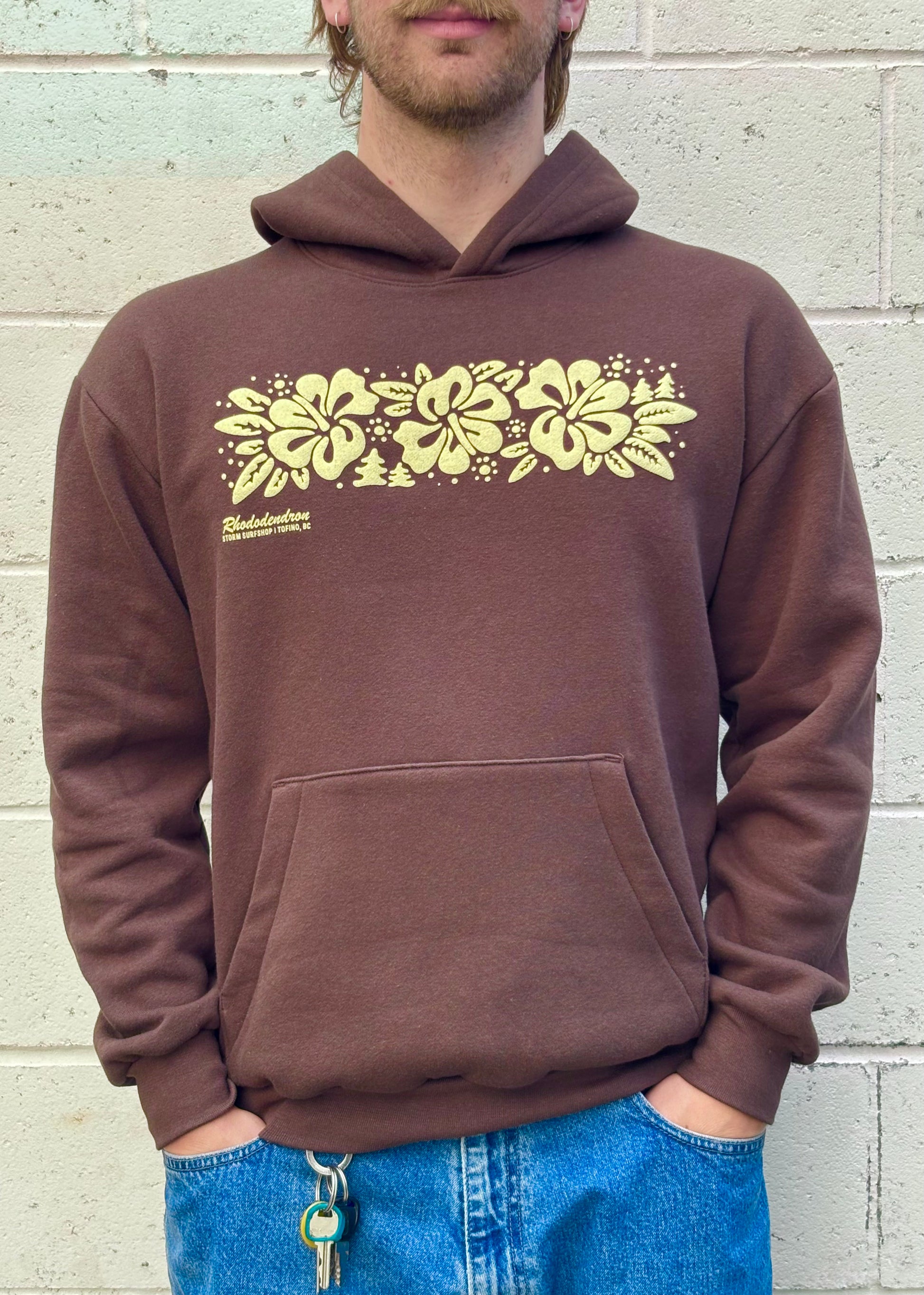 Storm Rhododendron Pullover - Brown