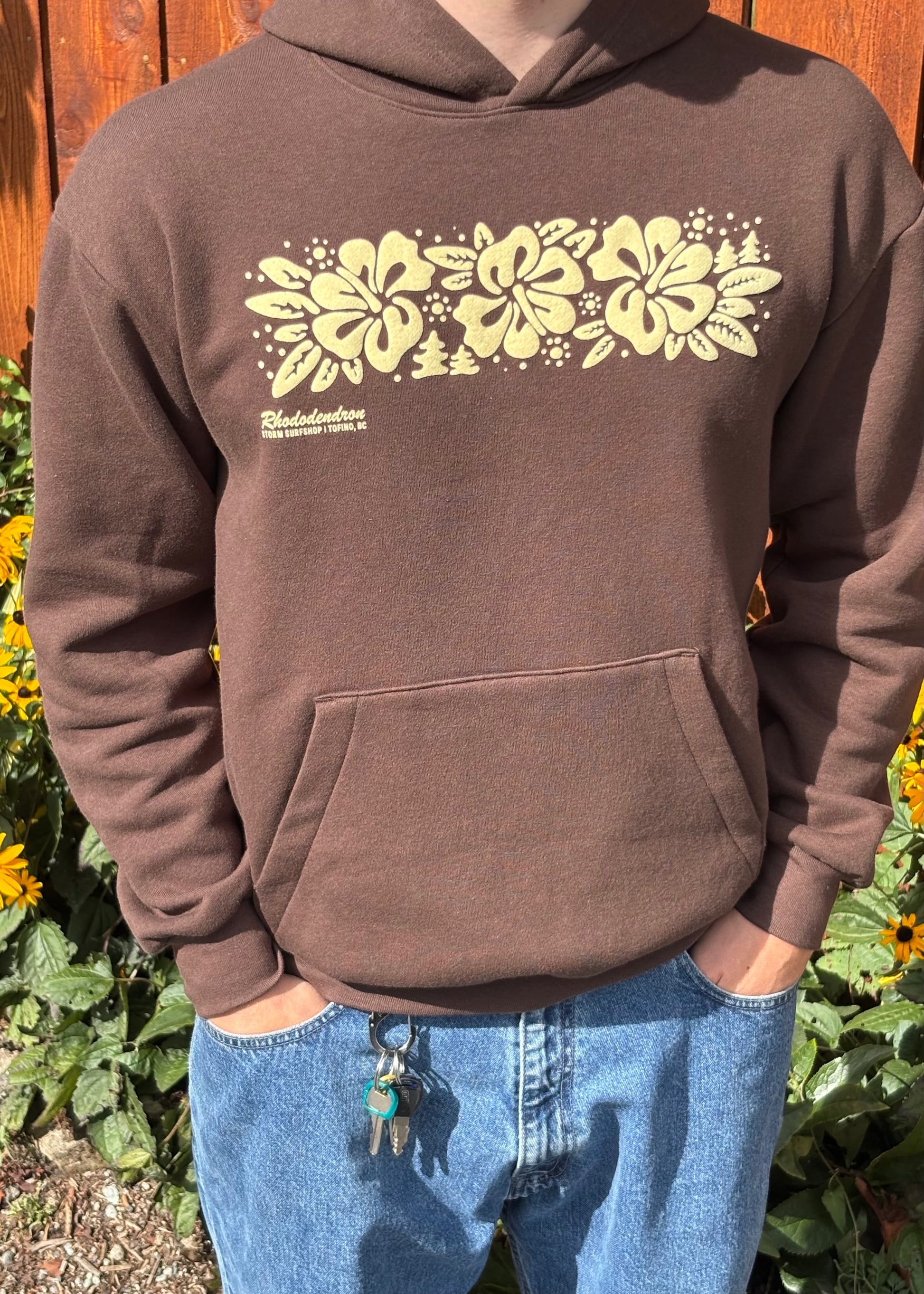 Storm Rhododendron Pullover - Brown