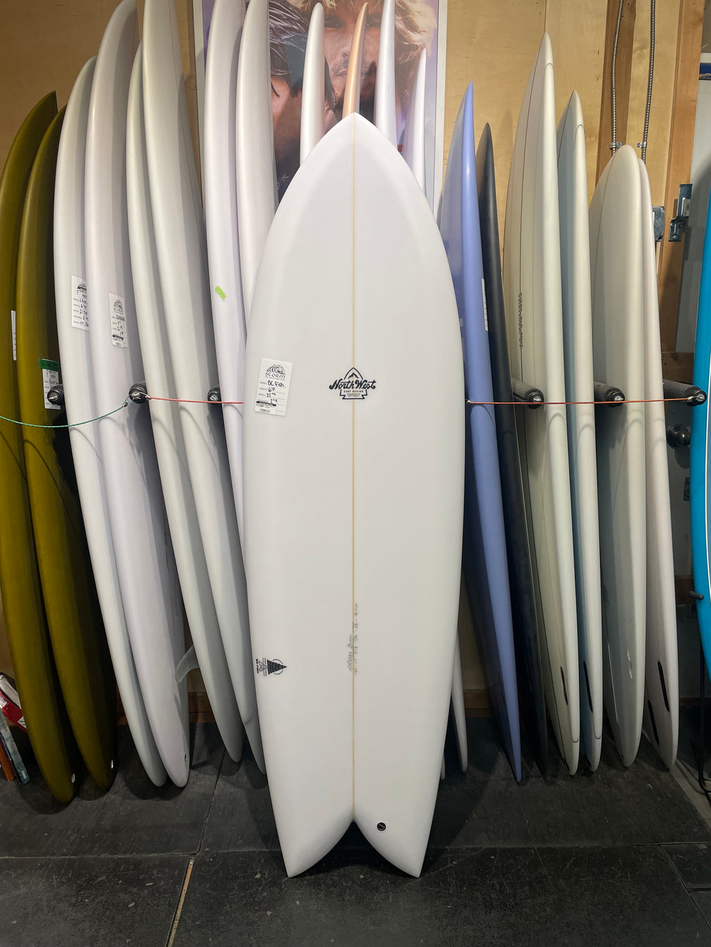 NWSD 6.0 BC Fish Surfboard
