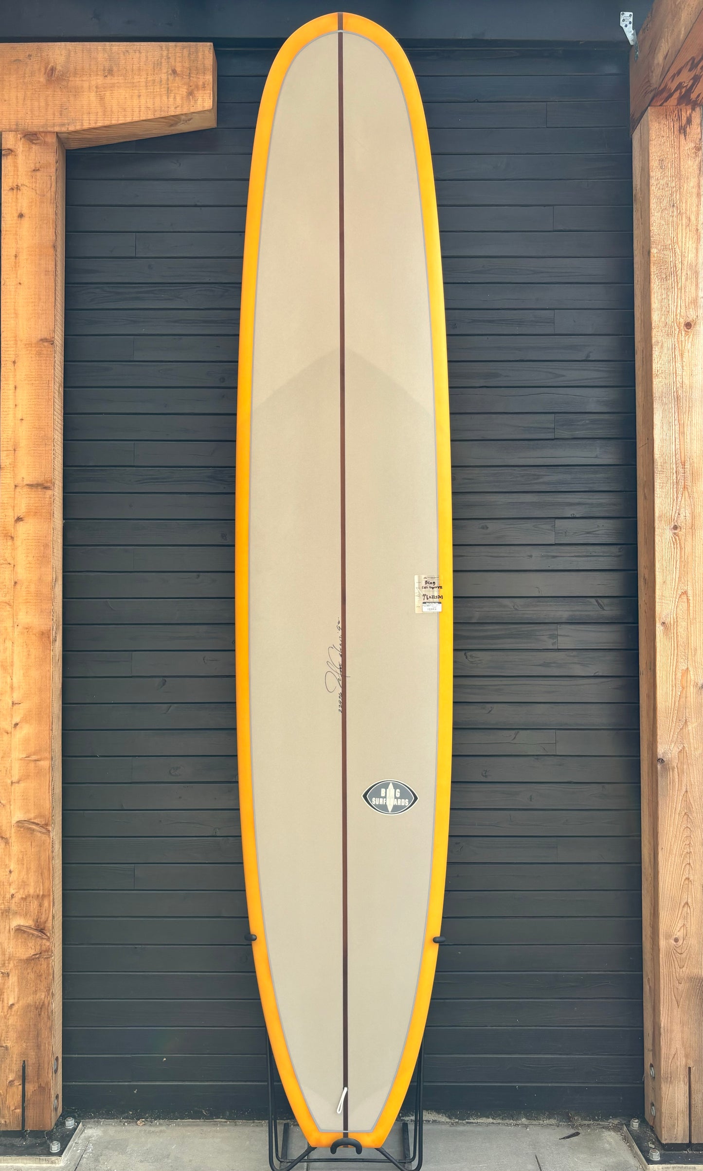 Bing 9.6 California Square Type II Longboard