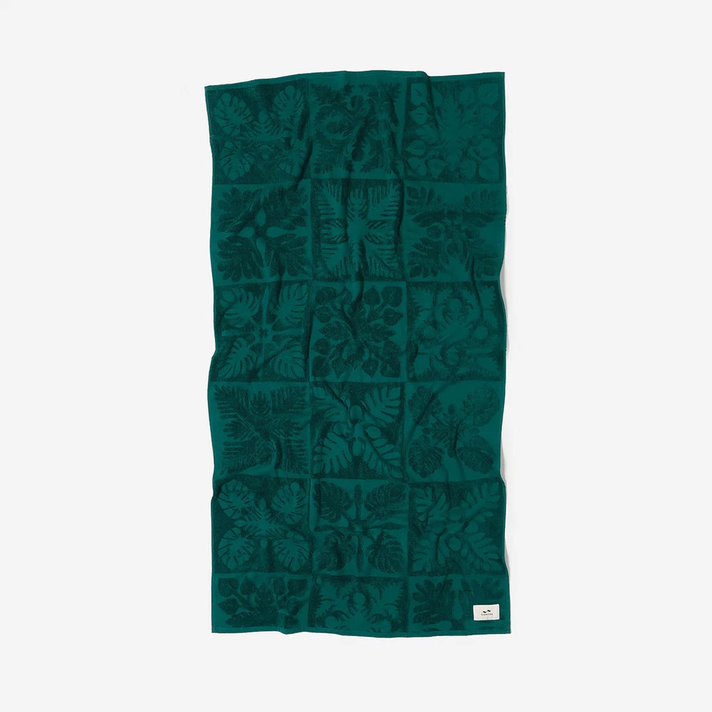 Slowtide Kapena Sculpted Towel - Spruce