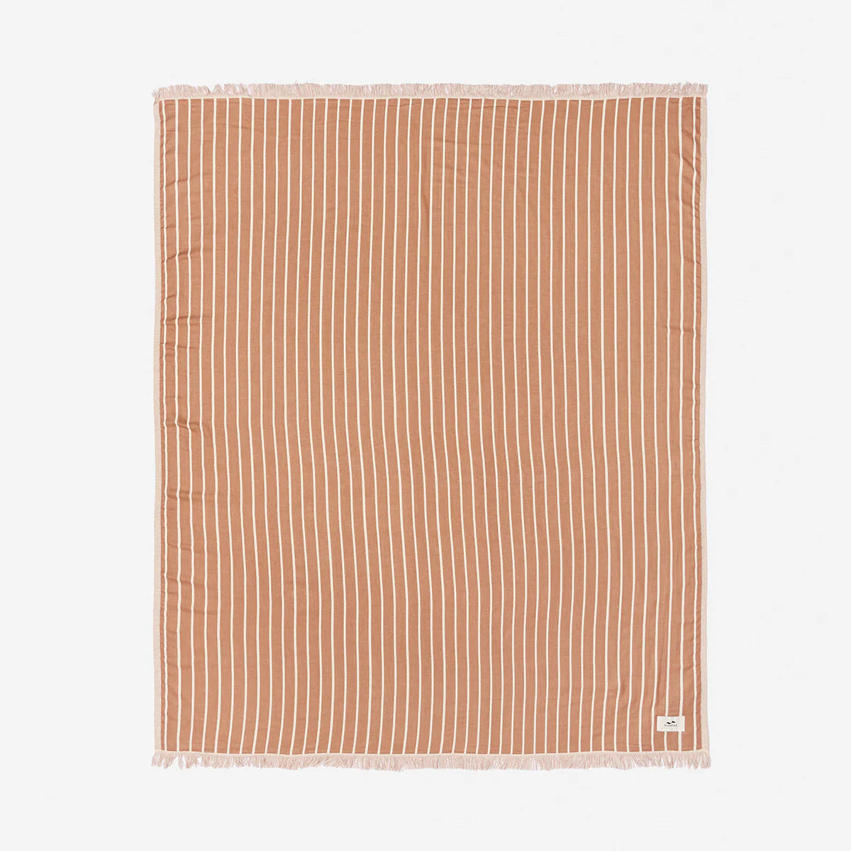 Slow Tide Koko Driftweave Blanket - Mousse