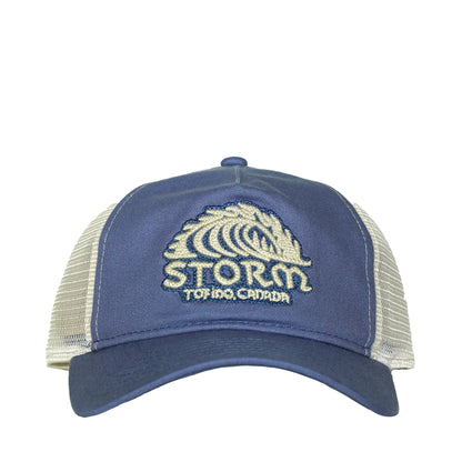 Storm Classic Wave Embossed Kid Fit Trucker Hat