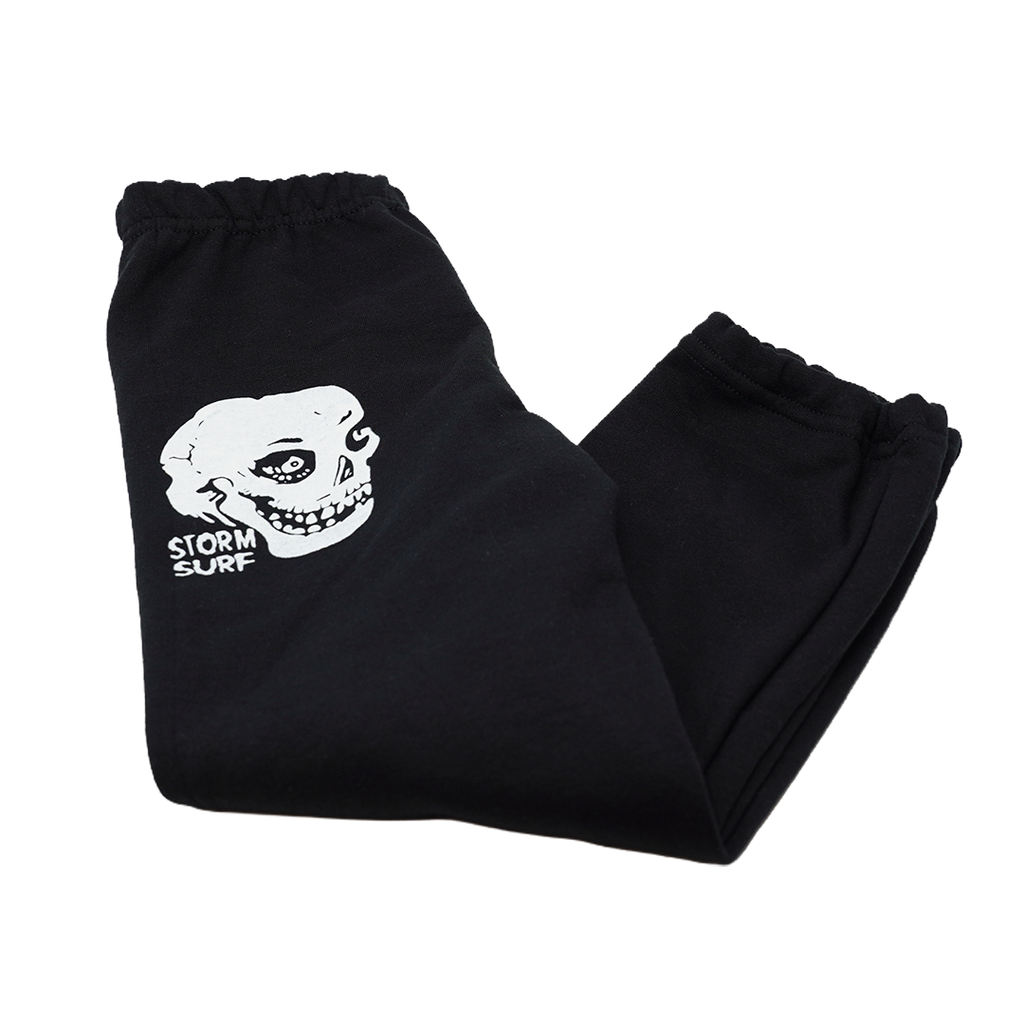Storm Skull Youth Sweatpants - Black