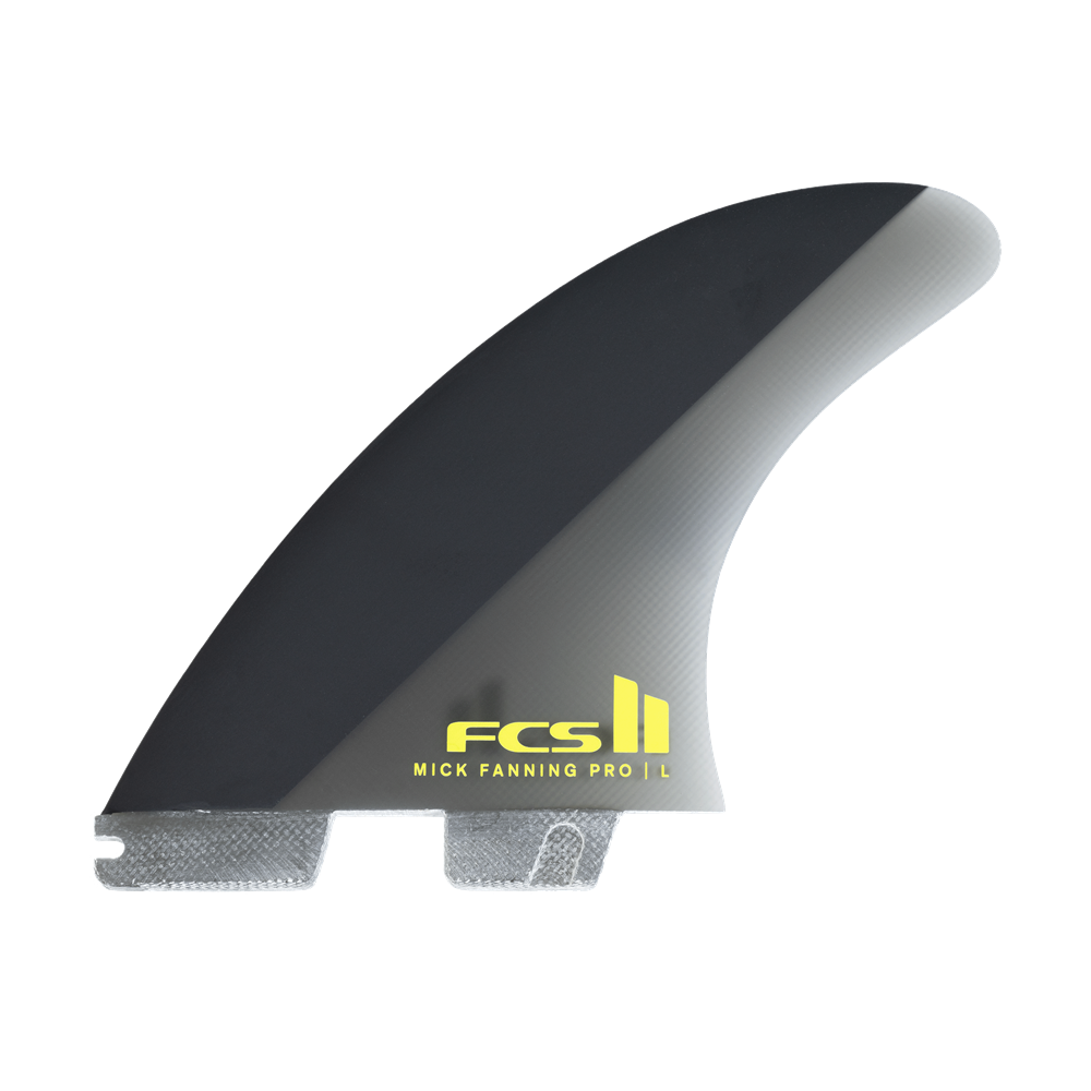 FCS II Mick Fanning PG Black/Acid Medium Tri Fins