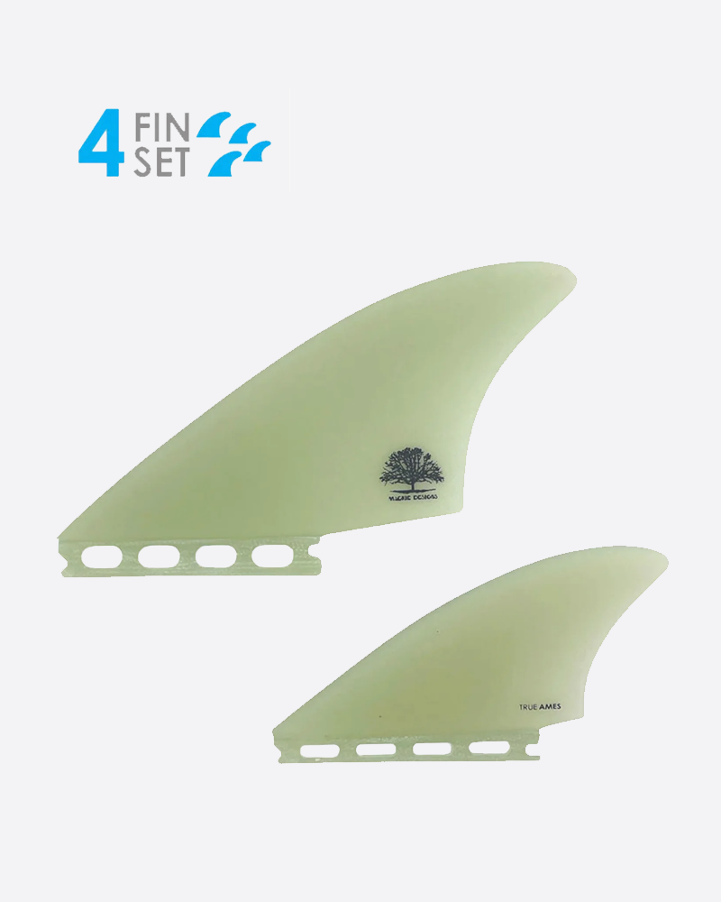 True Ames Mackie Quad Fin Set