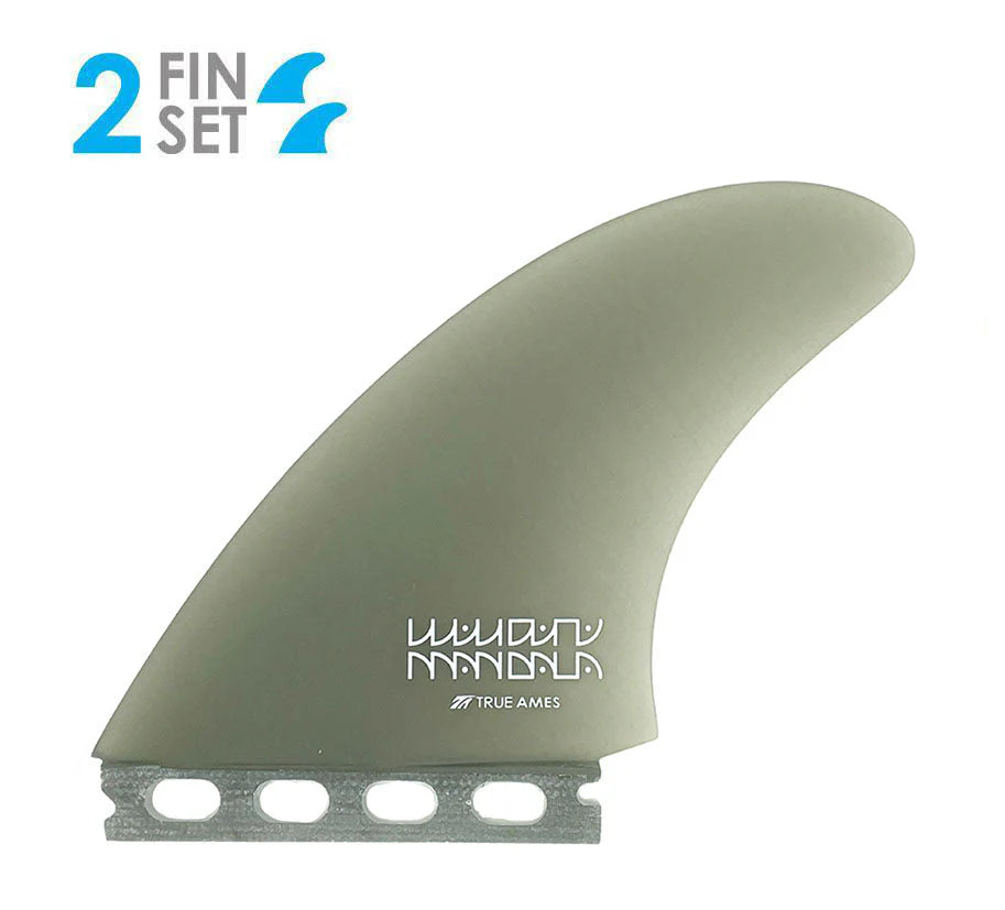 True Ames Mandala Delta-V Twin Fins