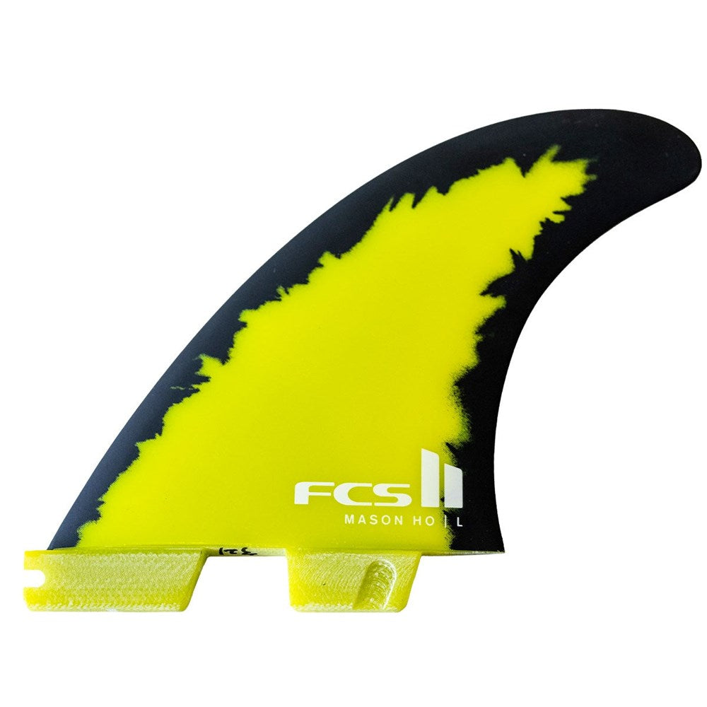 FCS II Mason Ho PC AirCore Black/Yellow Tri Fins