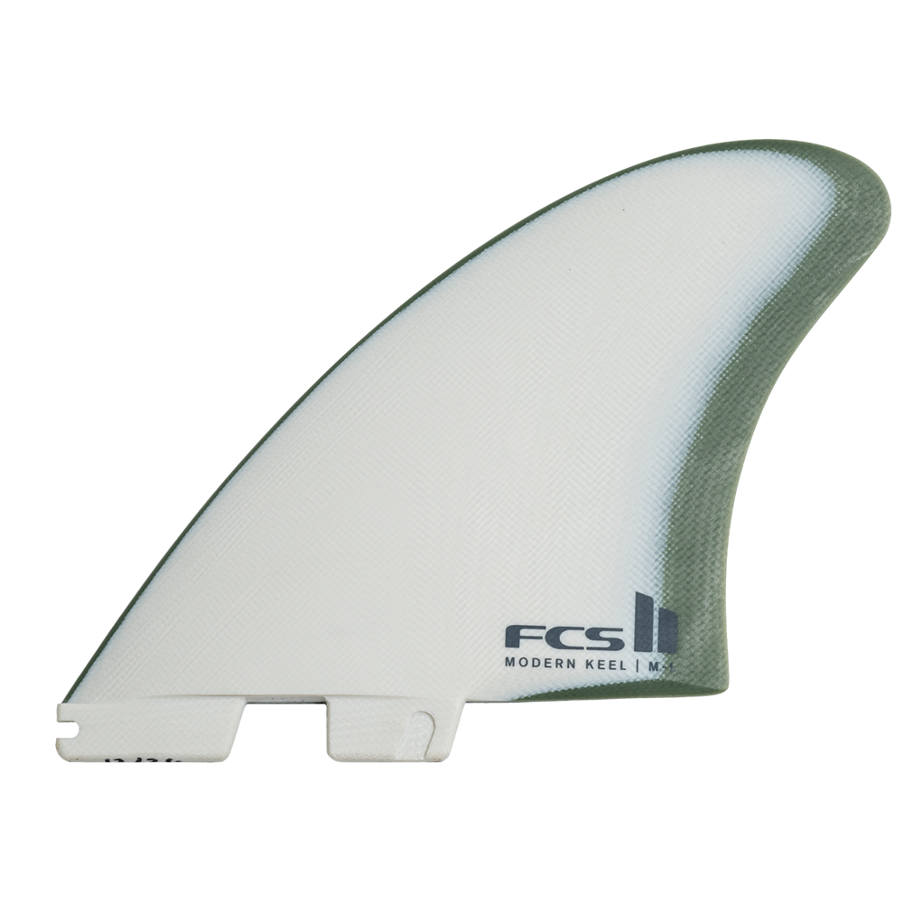 FCS II Modern Keel PG  Natural/Alpine Twin  Fins
