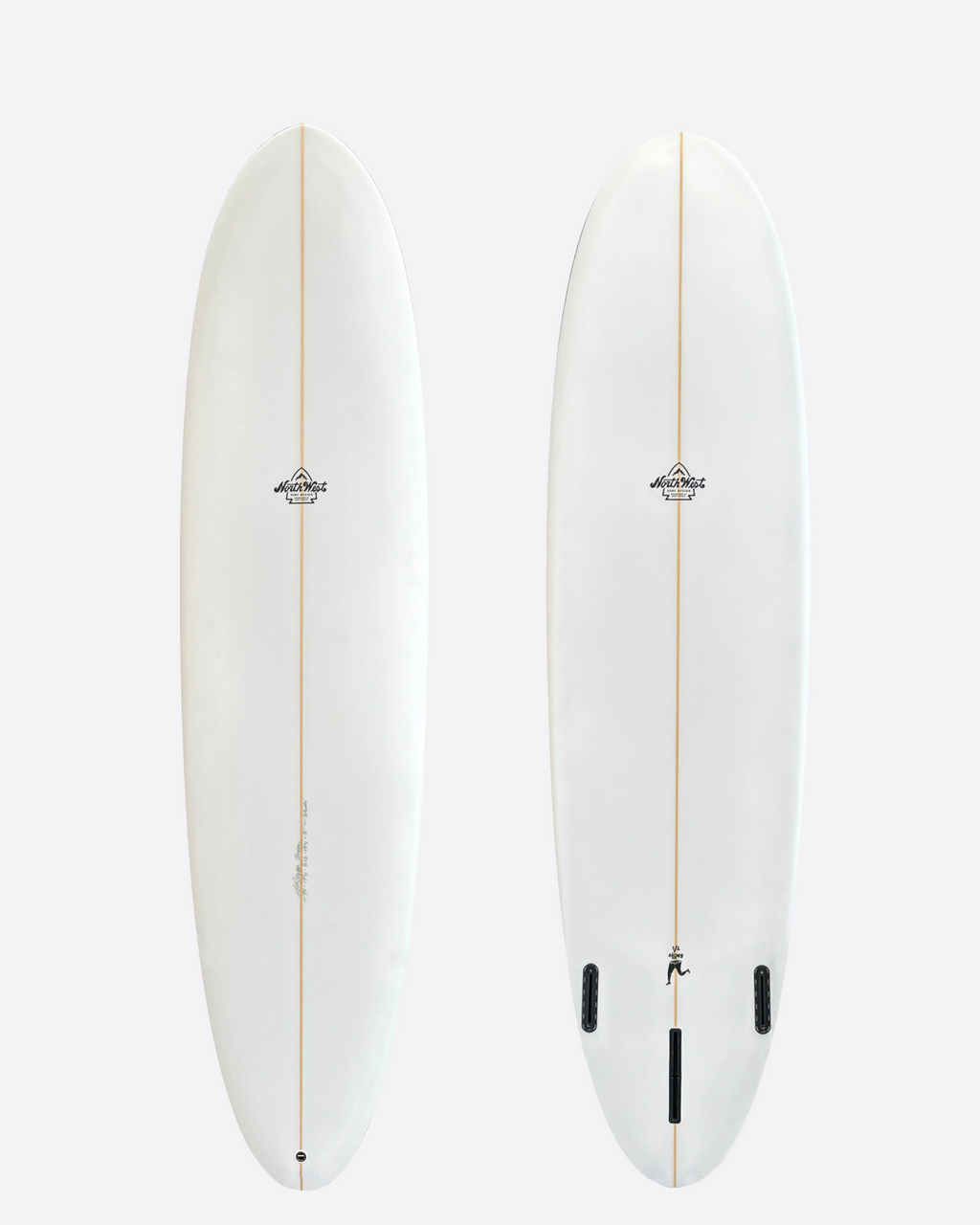 NWSD 7.4 Half A Long Surfboard