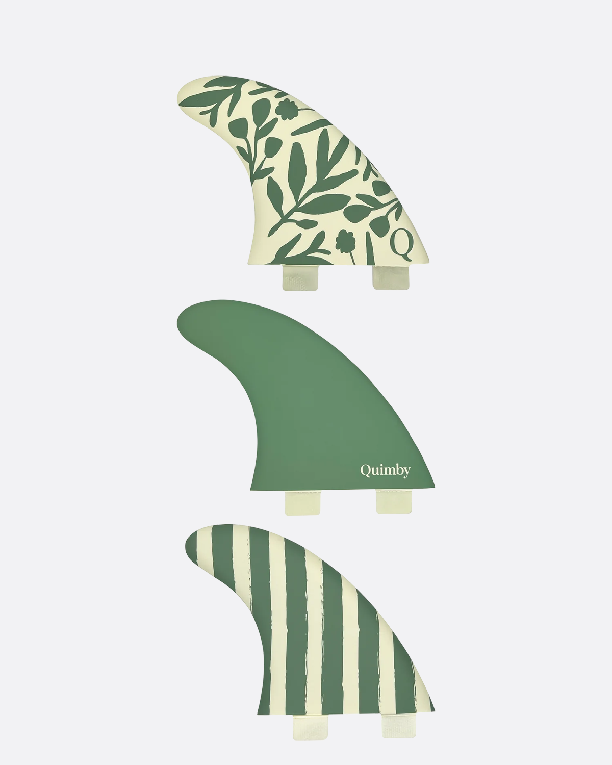 Quimby Botanical Thruster Fins - FCS