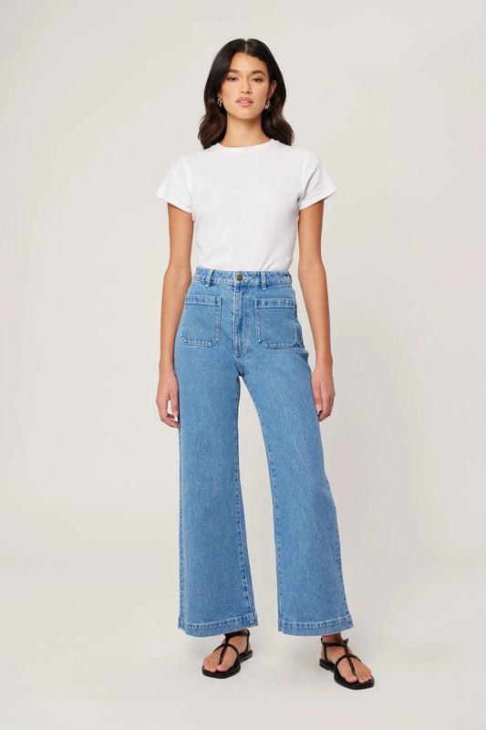 Rollas Sailor Jean Lily Blue Denim