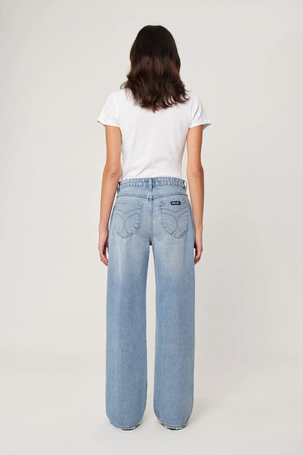 Rollas Kate Baggy 90's Blue Denim