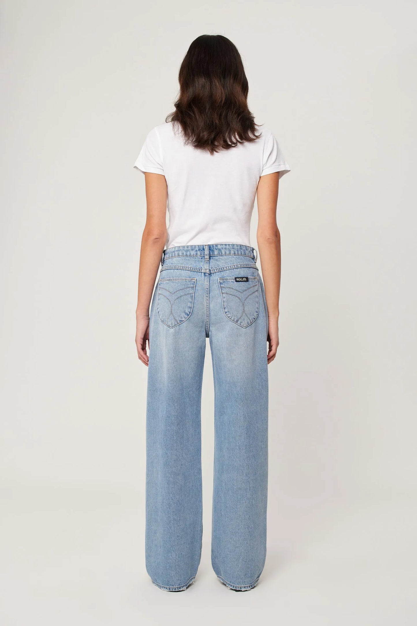 Rollas Kate Baggy 90's Blue Denim