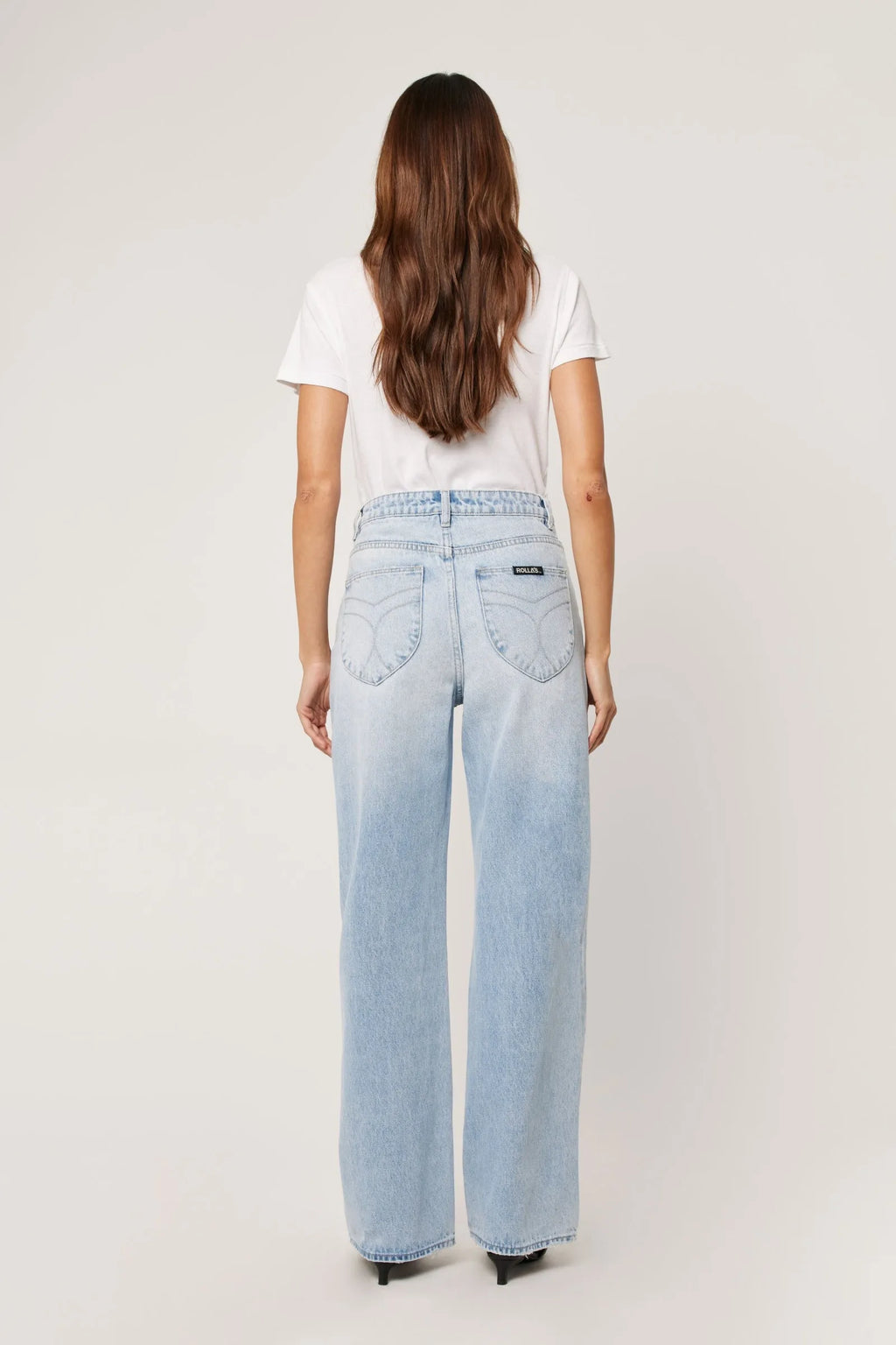 Rollas Stevie Relaxed Long Beach Denim