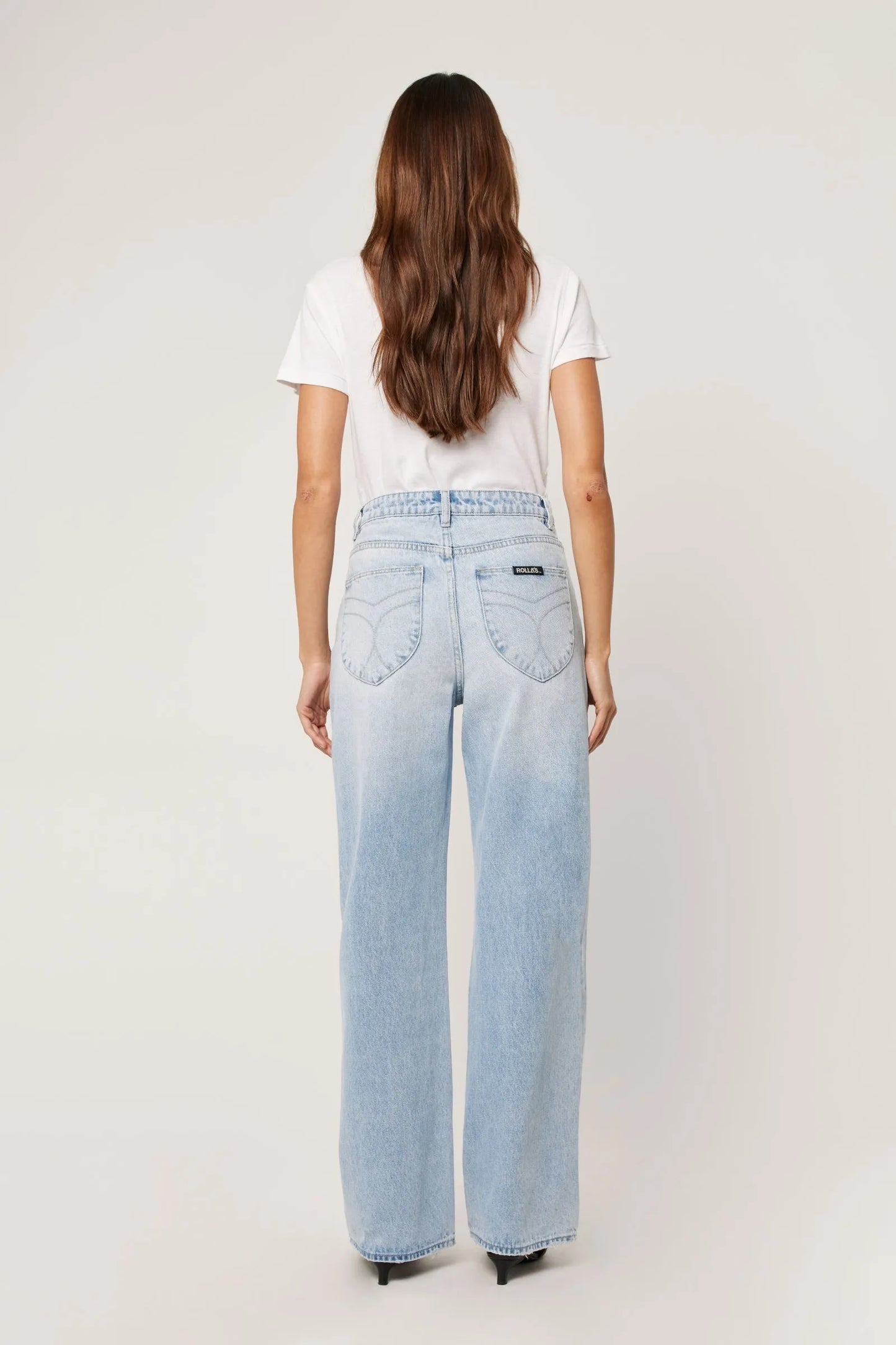 Rollas Stevie Relaxed Long Beach Denim