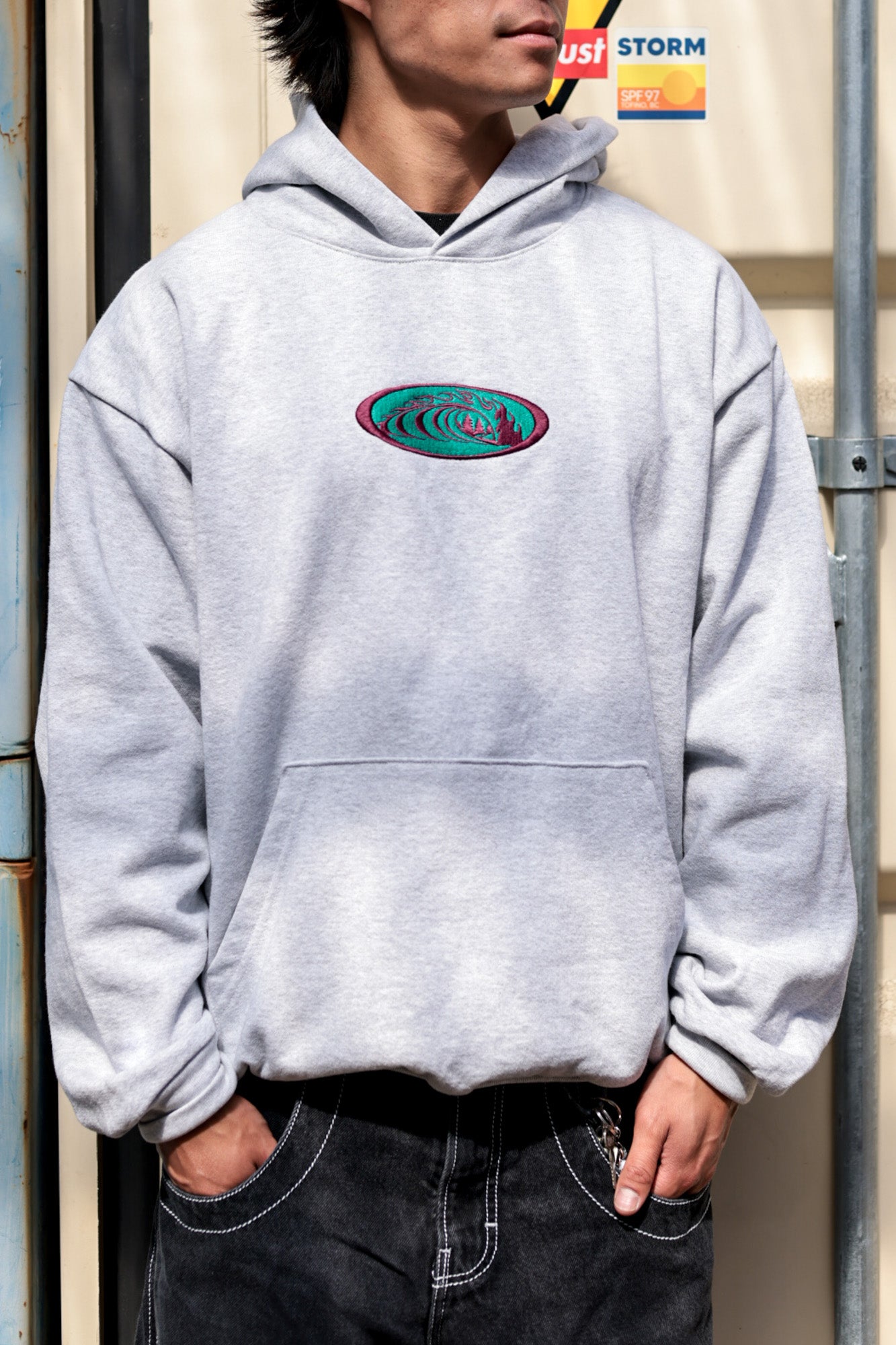 Storm Circa '97 Pullover - Grey