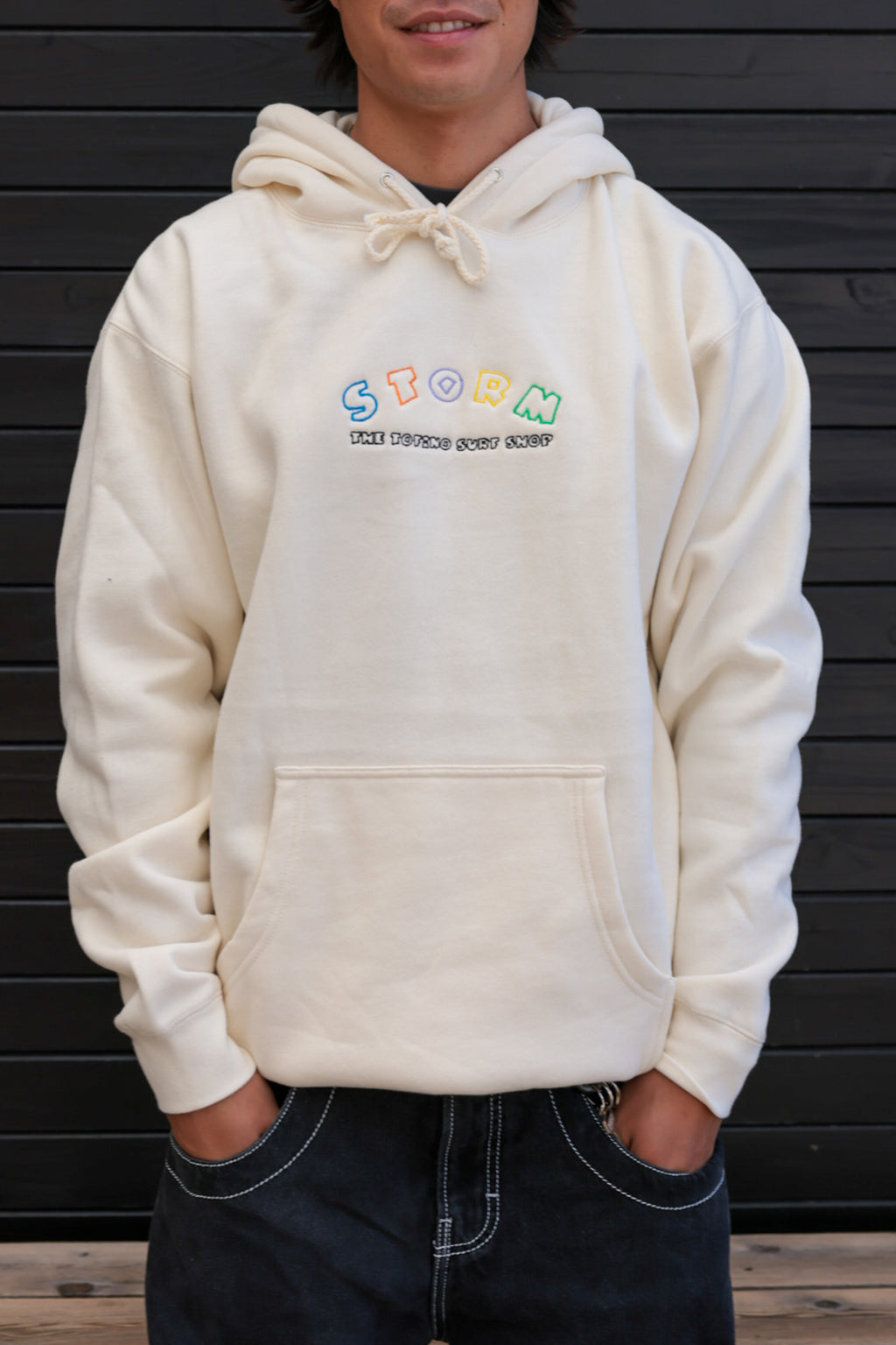 Storm Big Kid Pullover - Cream