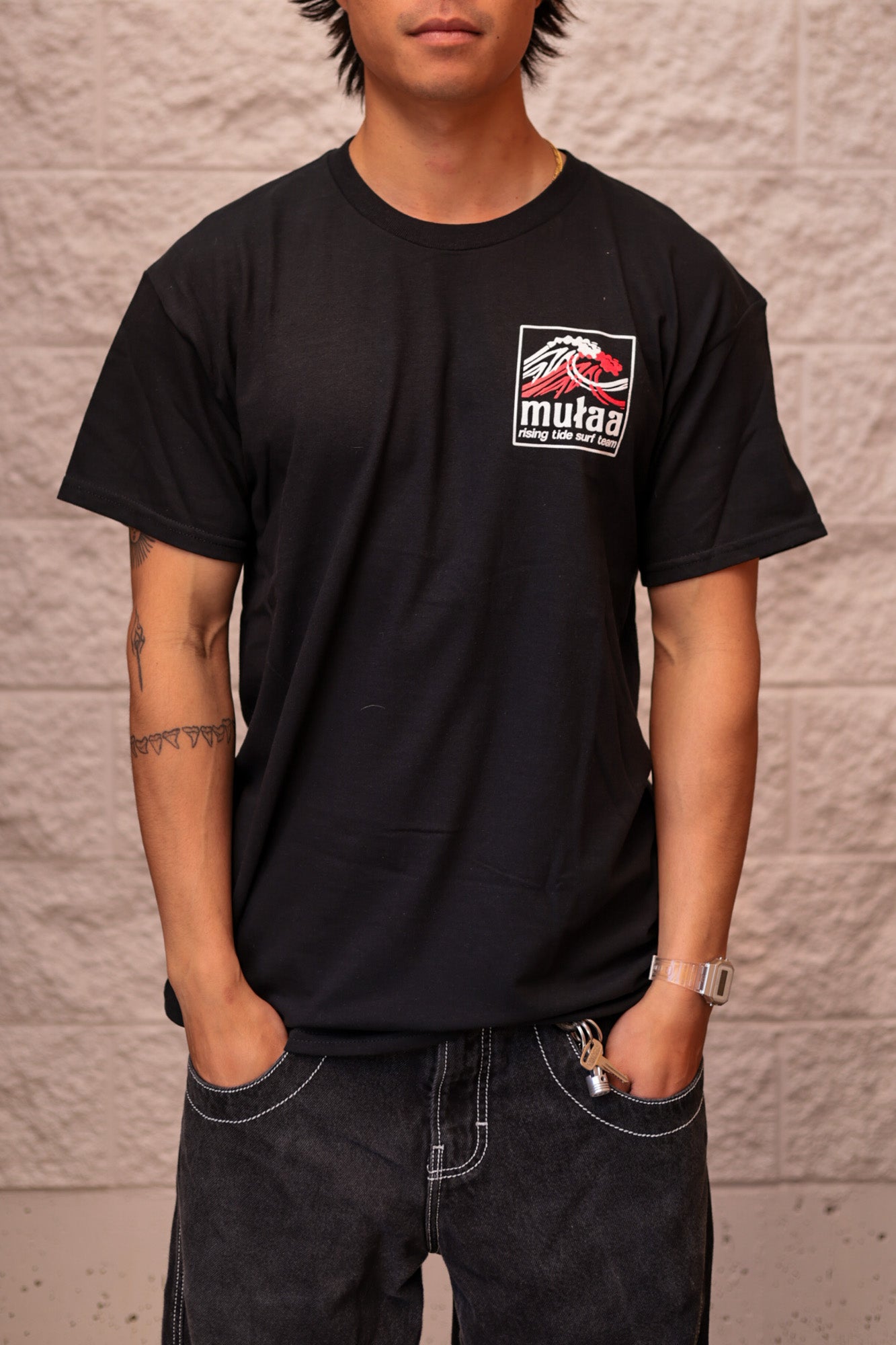 Mułaa Rising Tide Tee - Black