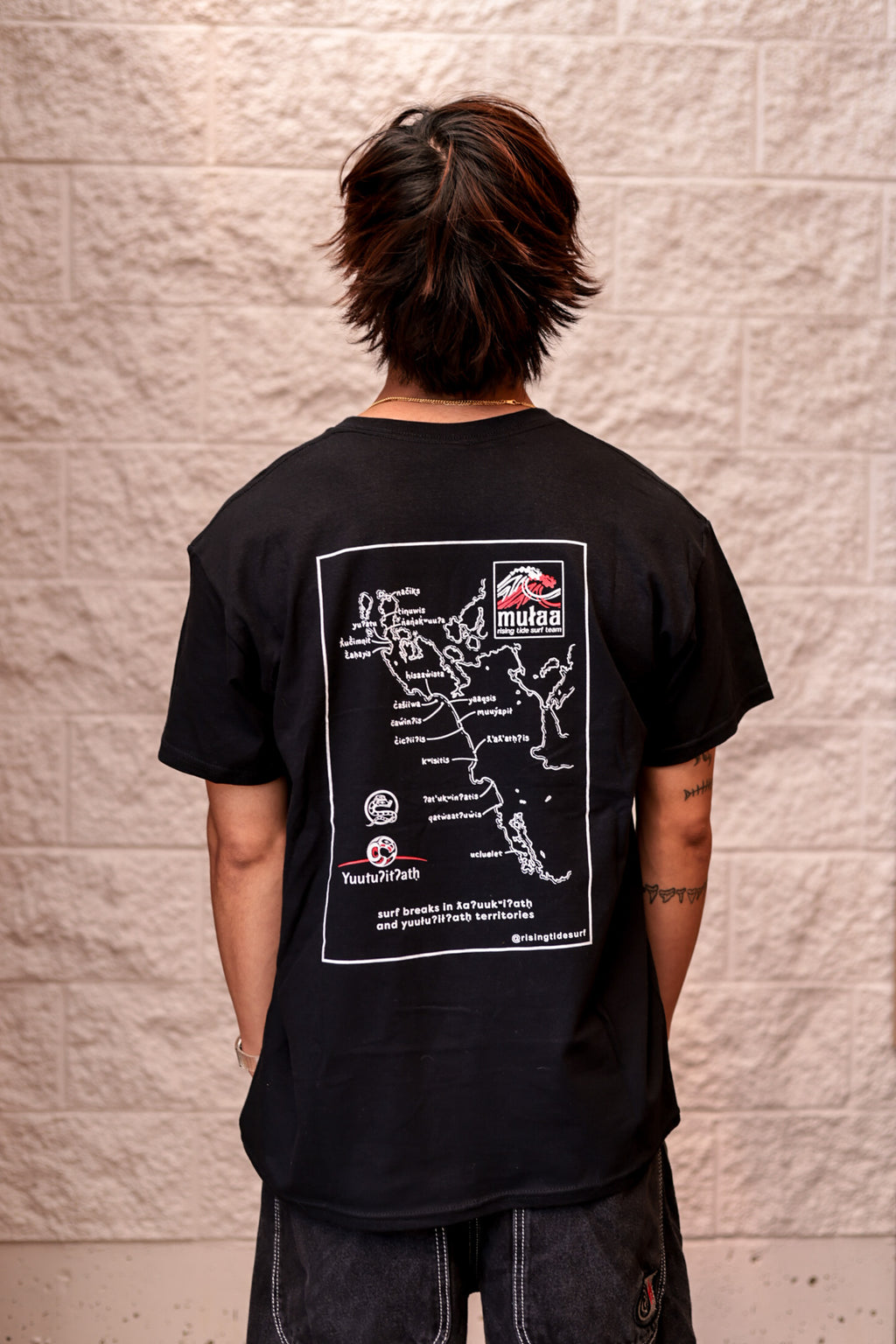 Mułaa Rising Tide Tee - Black