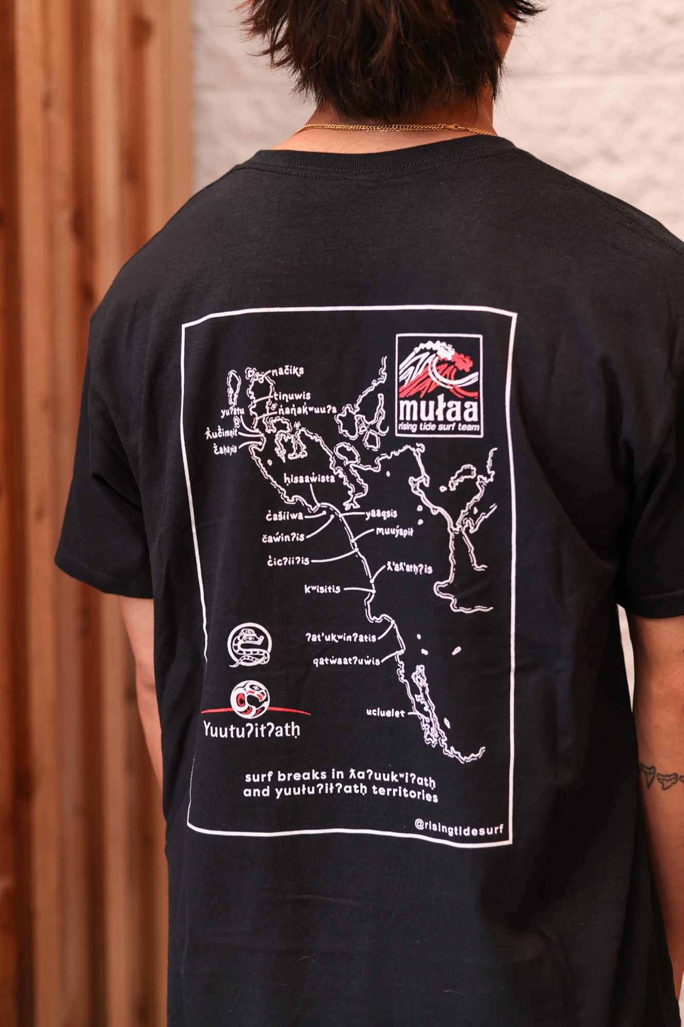 Mułaa Rising Tide Tee - Black