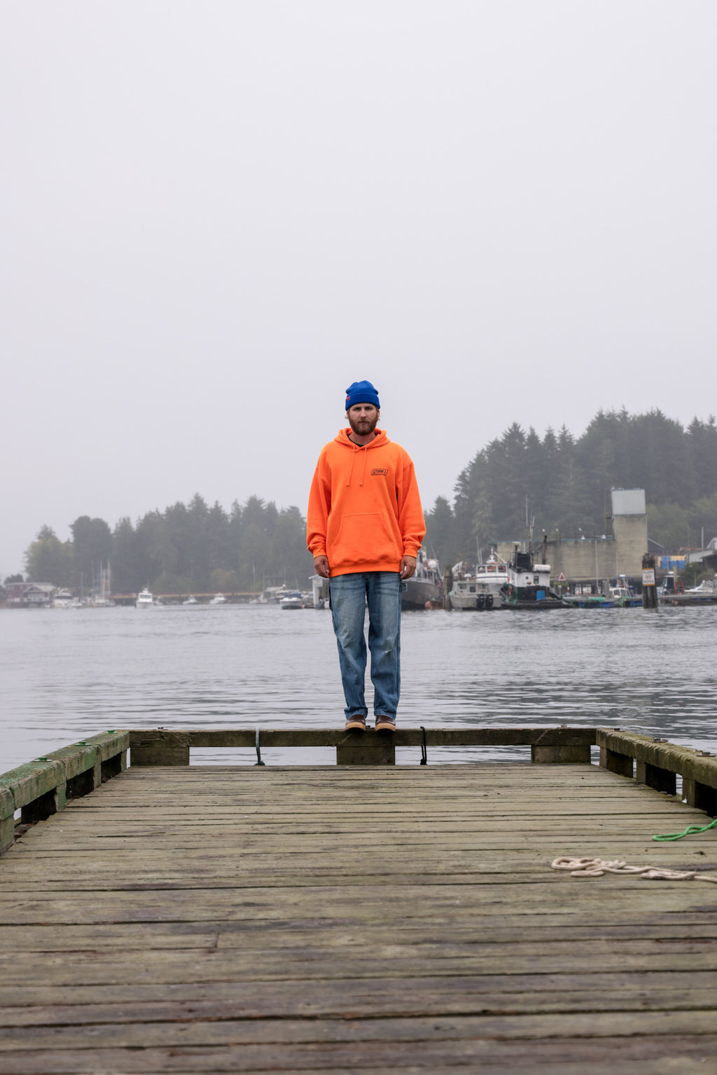 Storm Marine Supply Pullover - Orange