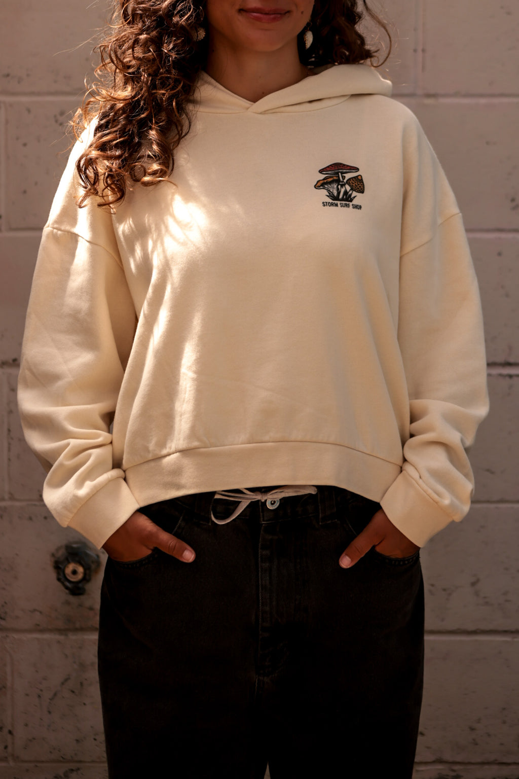 Storm Women's Mushroom Pullover - Cream