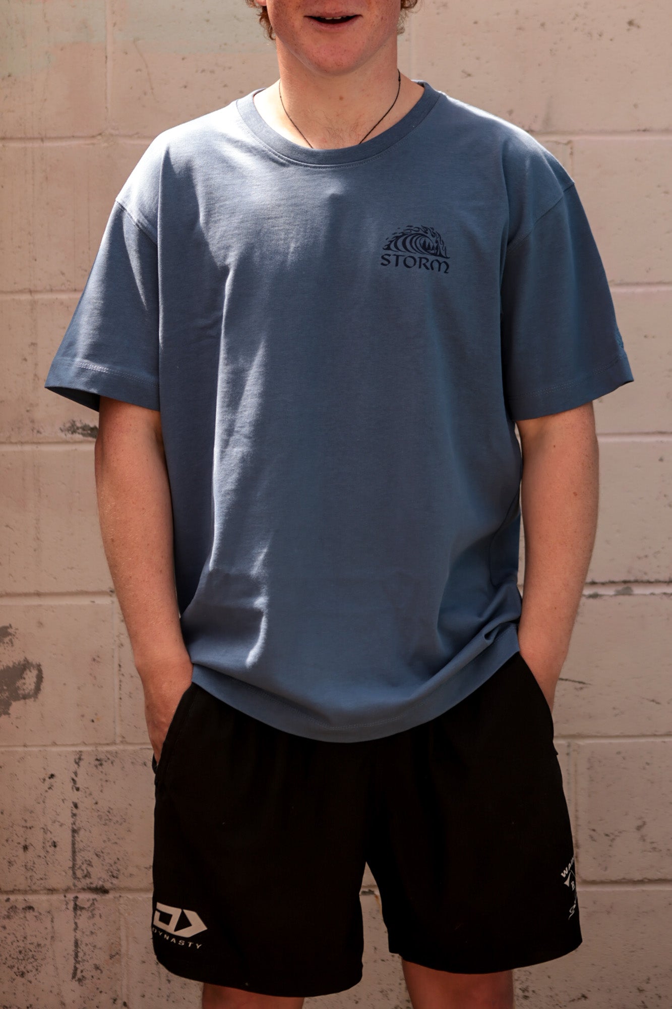 Storm Classic Wave Tee - Blue