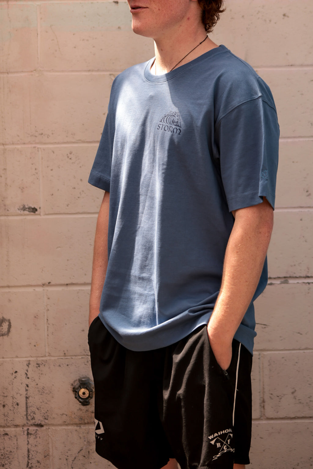 Storm Classic Wave Tee - Blue