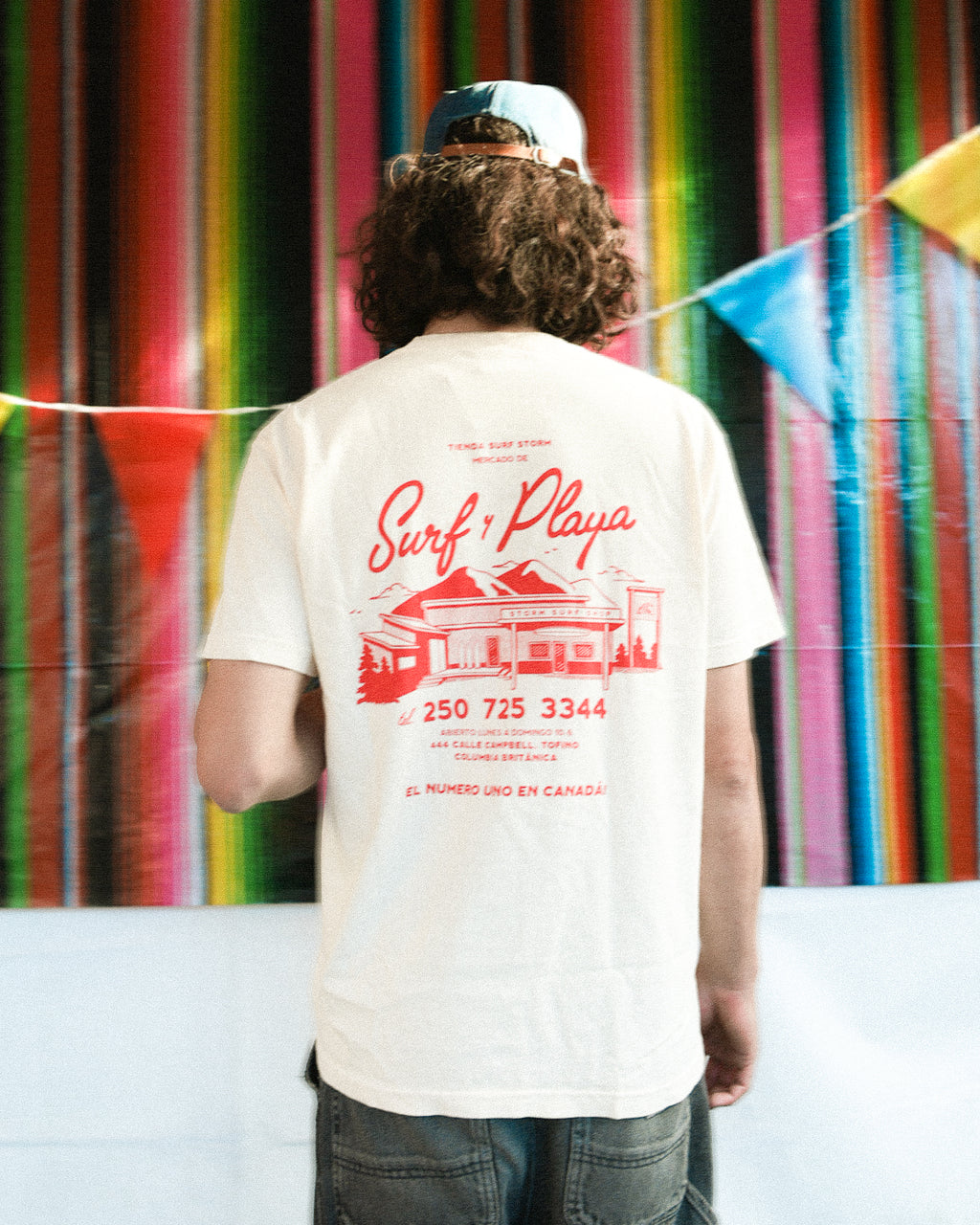 Storm Mercado Tee - Cream