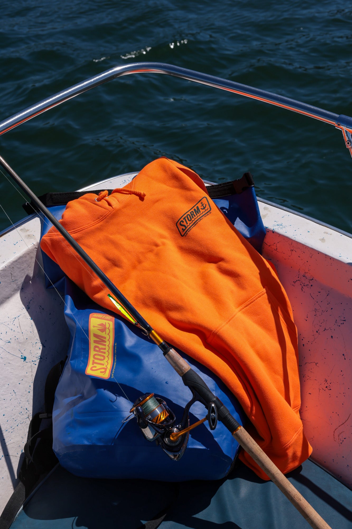 Storm Marine Supply Pullover - Orange
