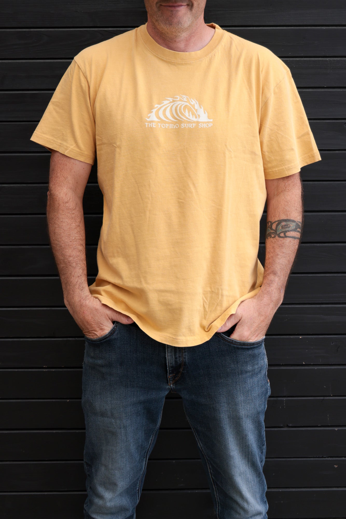Storm Classic Wave Tee - Yellow