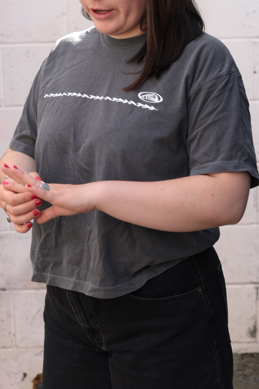 Storm Circa '97 Womens Tee - Washed Black