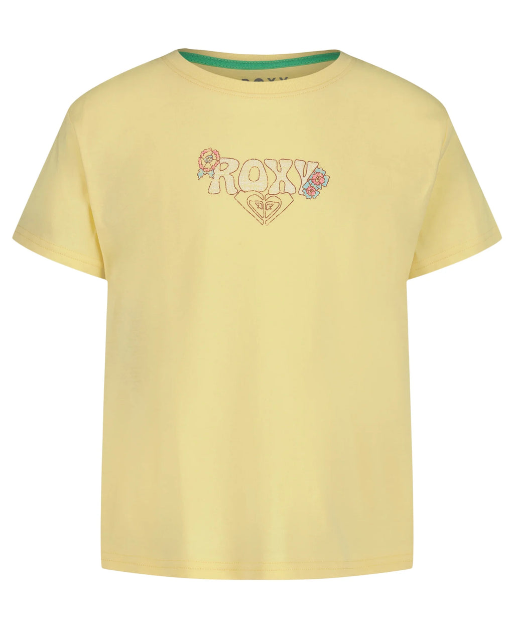 Roxy Girls Grateful For Nature Tee - Golden Haze