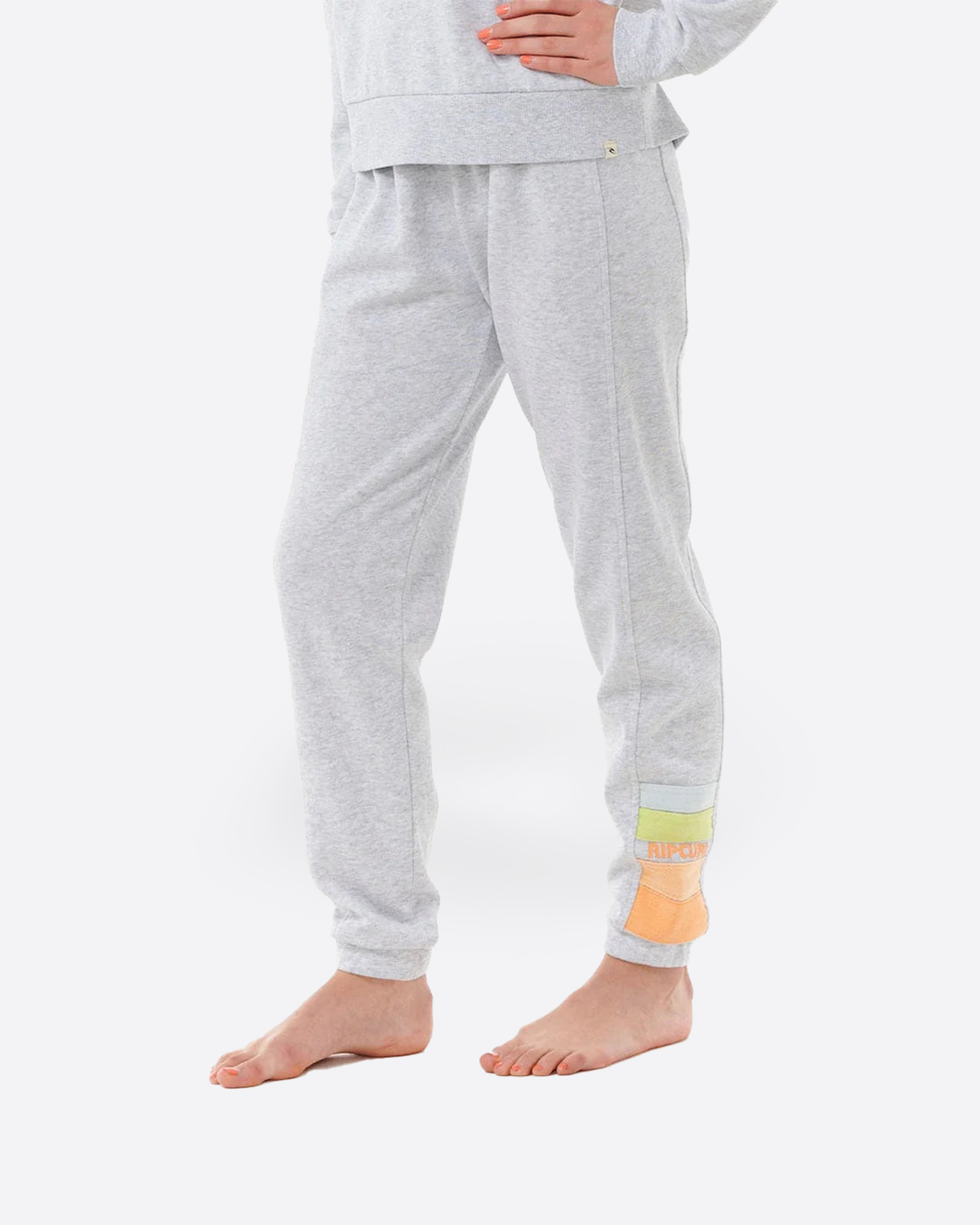 Rip Curl Girls High Tide Surf Track Pant - Light Grey
