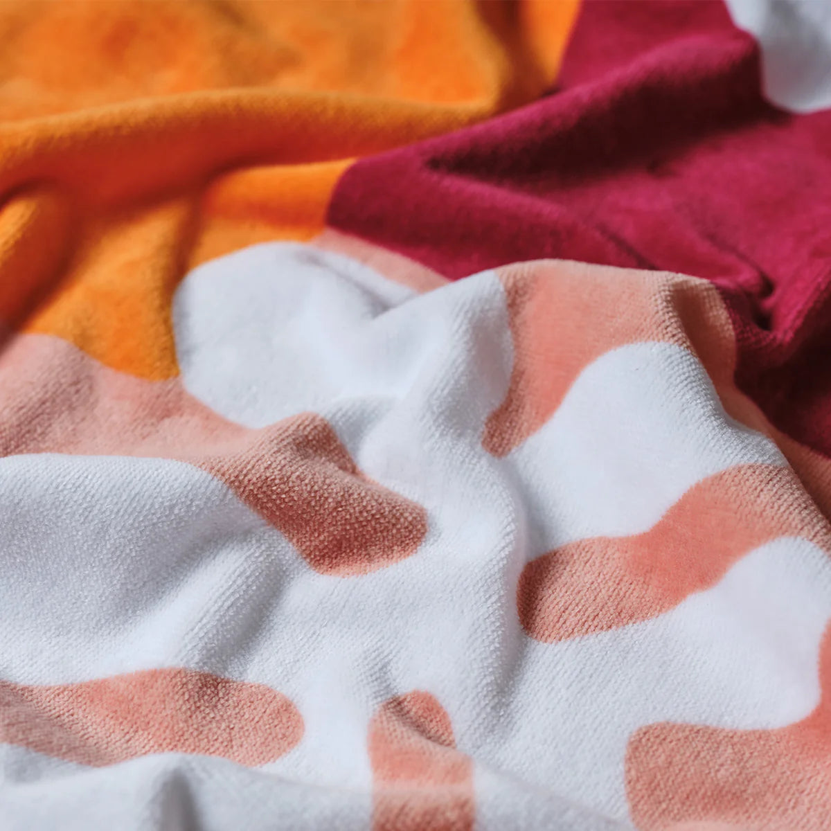 Slow Tide Snow Flowers Towel - Multi