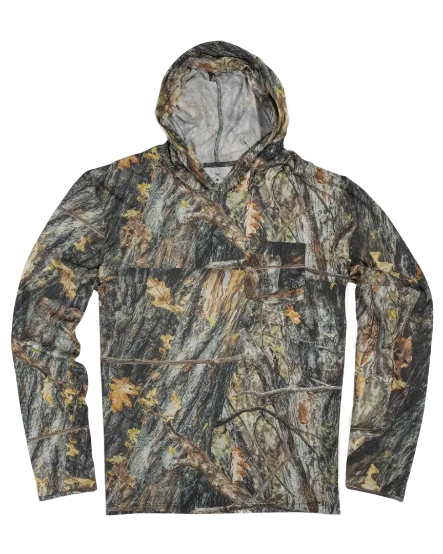 Sendero Yucatan Bamboo Hoodie Tech Long Sleeve - Will Tree Camo