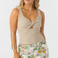 O'Neill Jayde Tank - Taupe