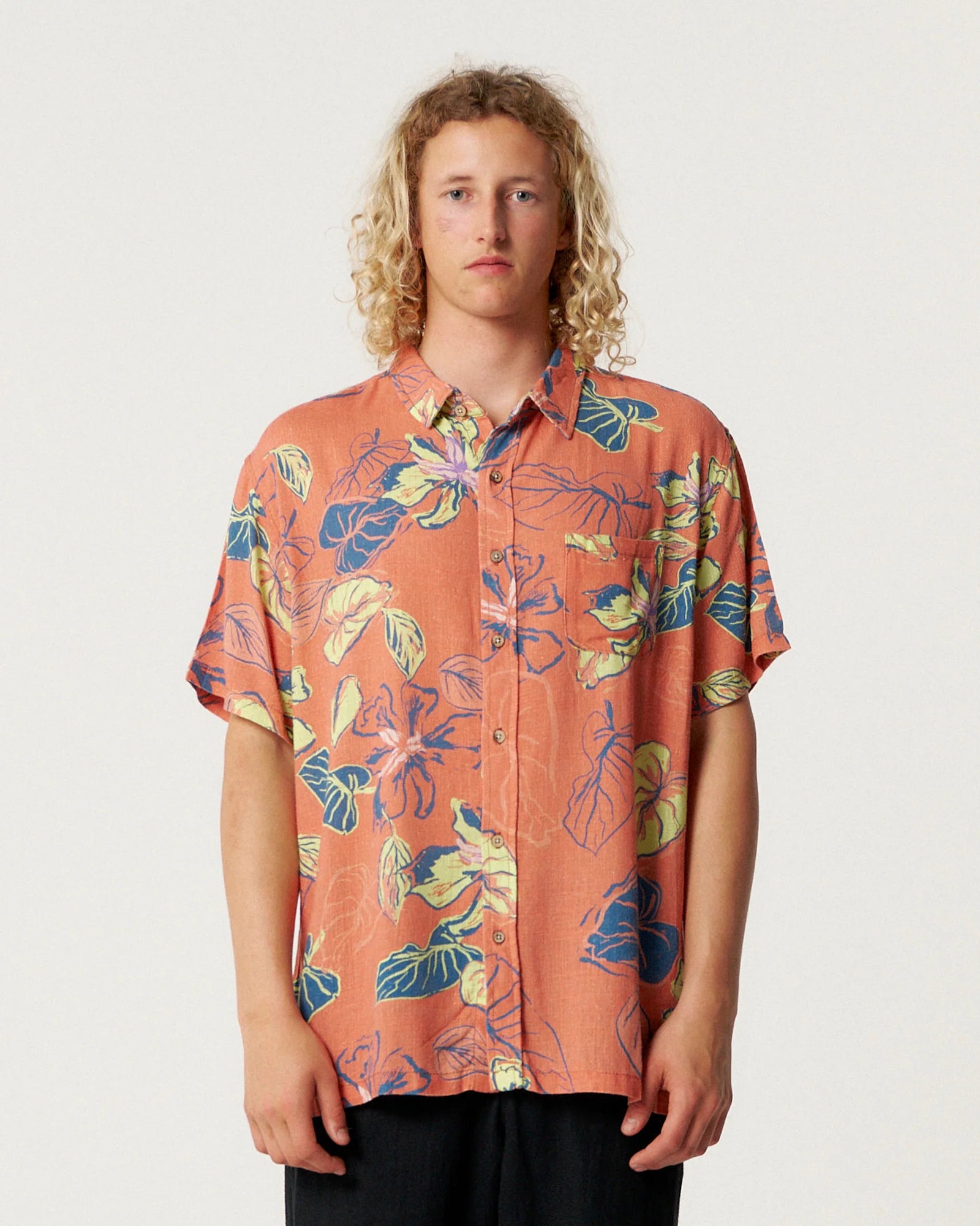 TCSS Frequency SS Shirt - Washed Red