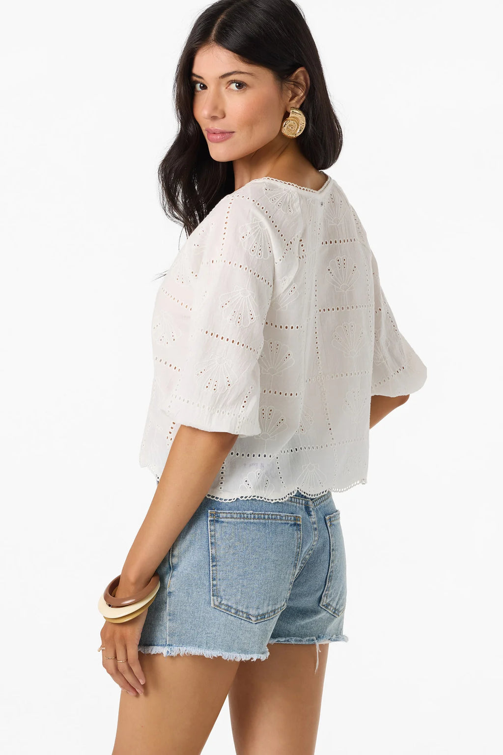 O'Neill Flora Top - White