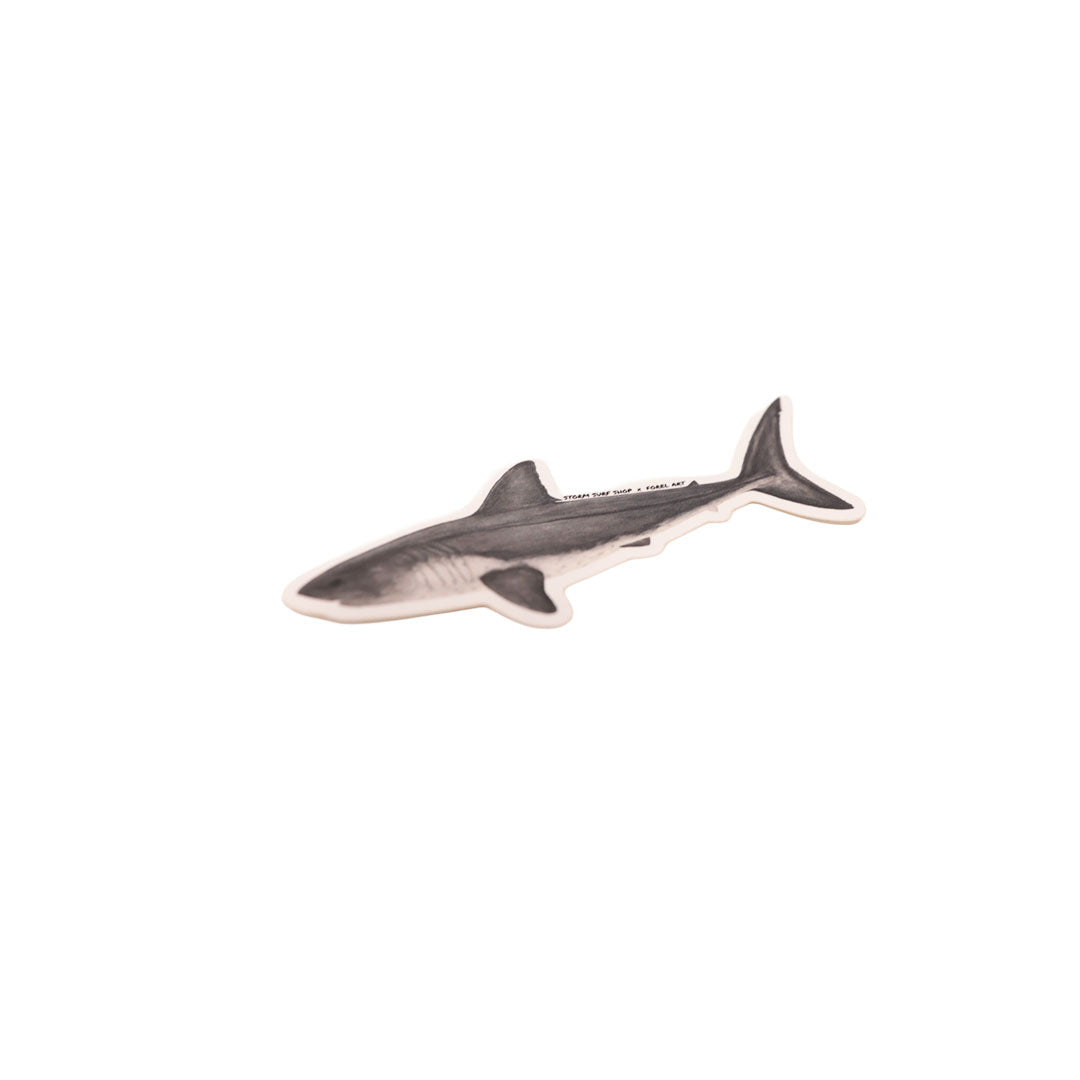 Storm Salmon Shark Sticker