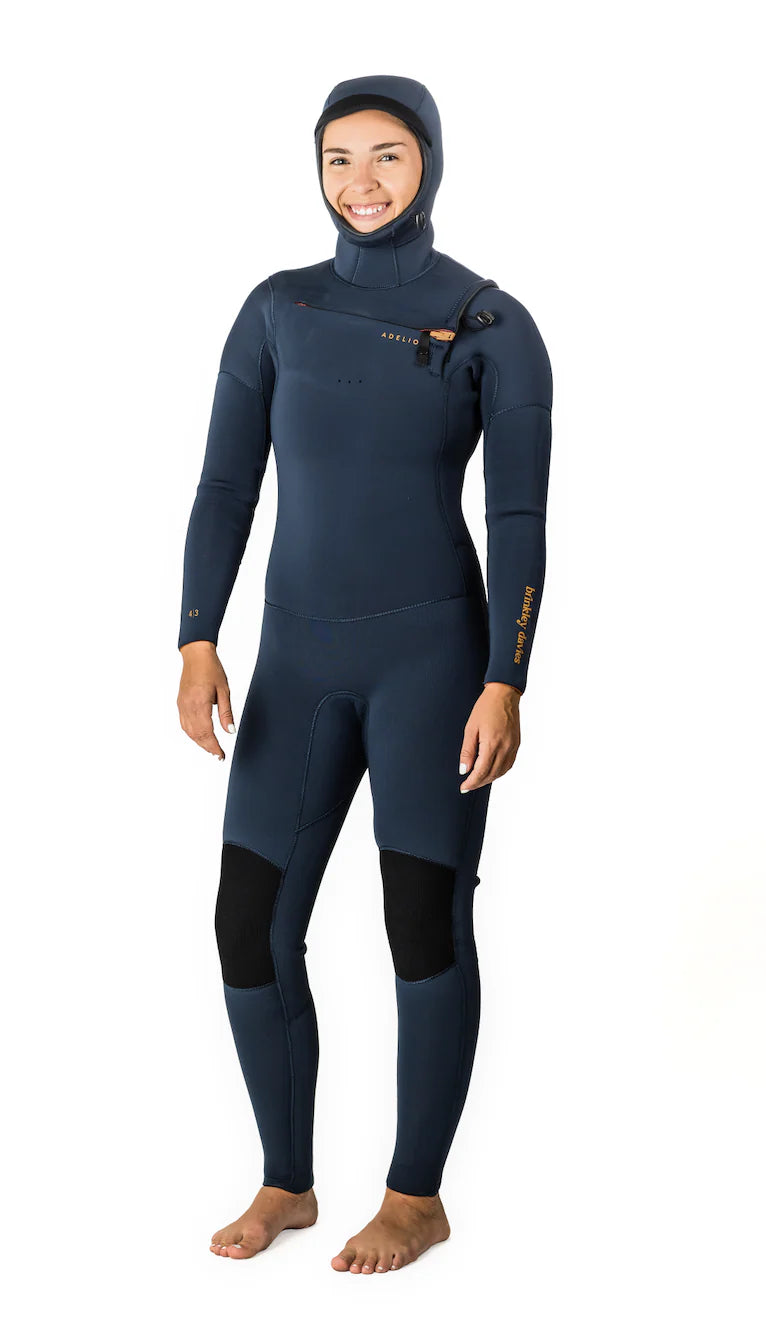 Adelio Womens Brinkley 4/3 Hooded Wetsuit