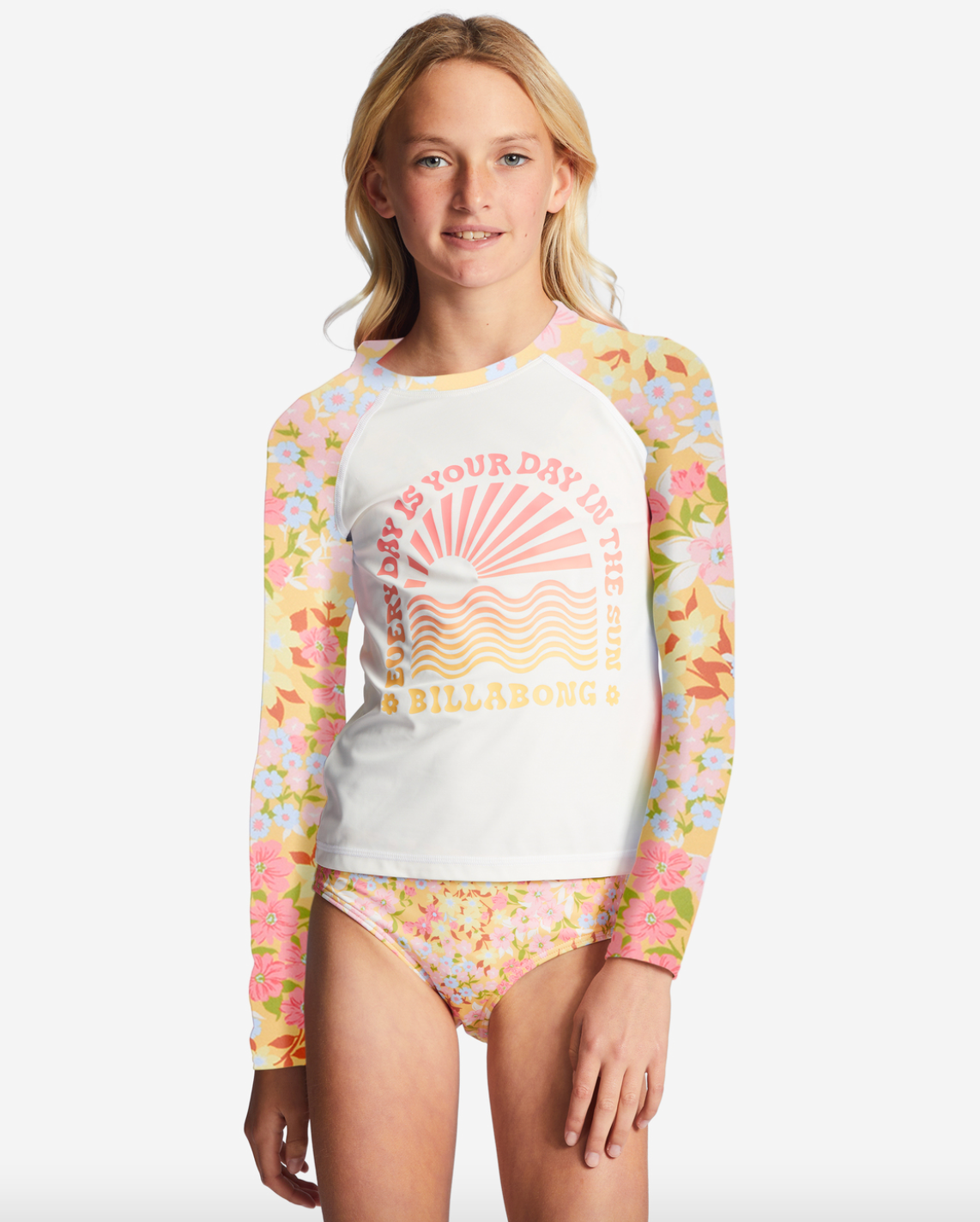 Billabong Girl Spring Daydream L/S Rashguard Set