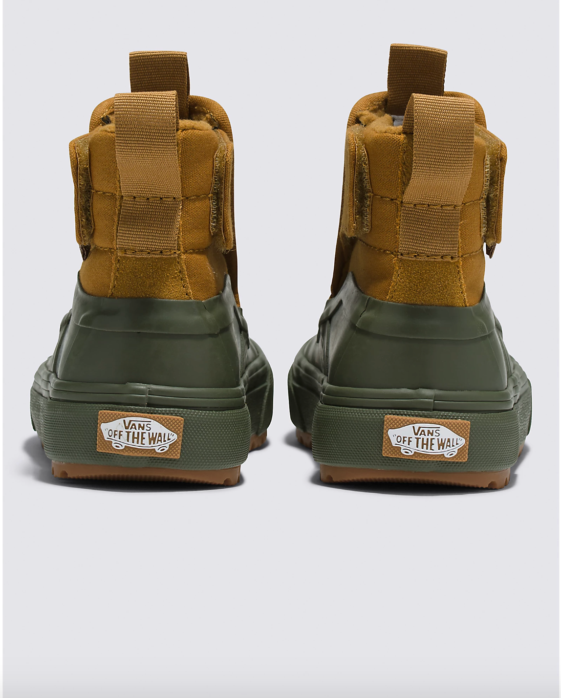 Vans Kids Slip On Hi Terrain Brown Green